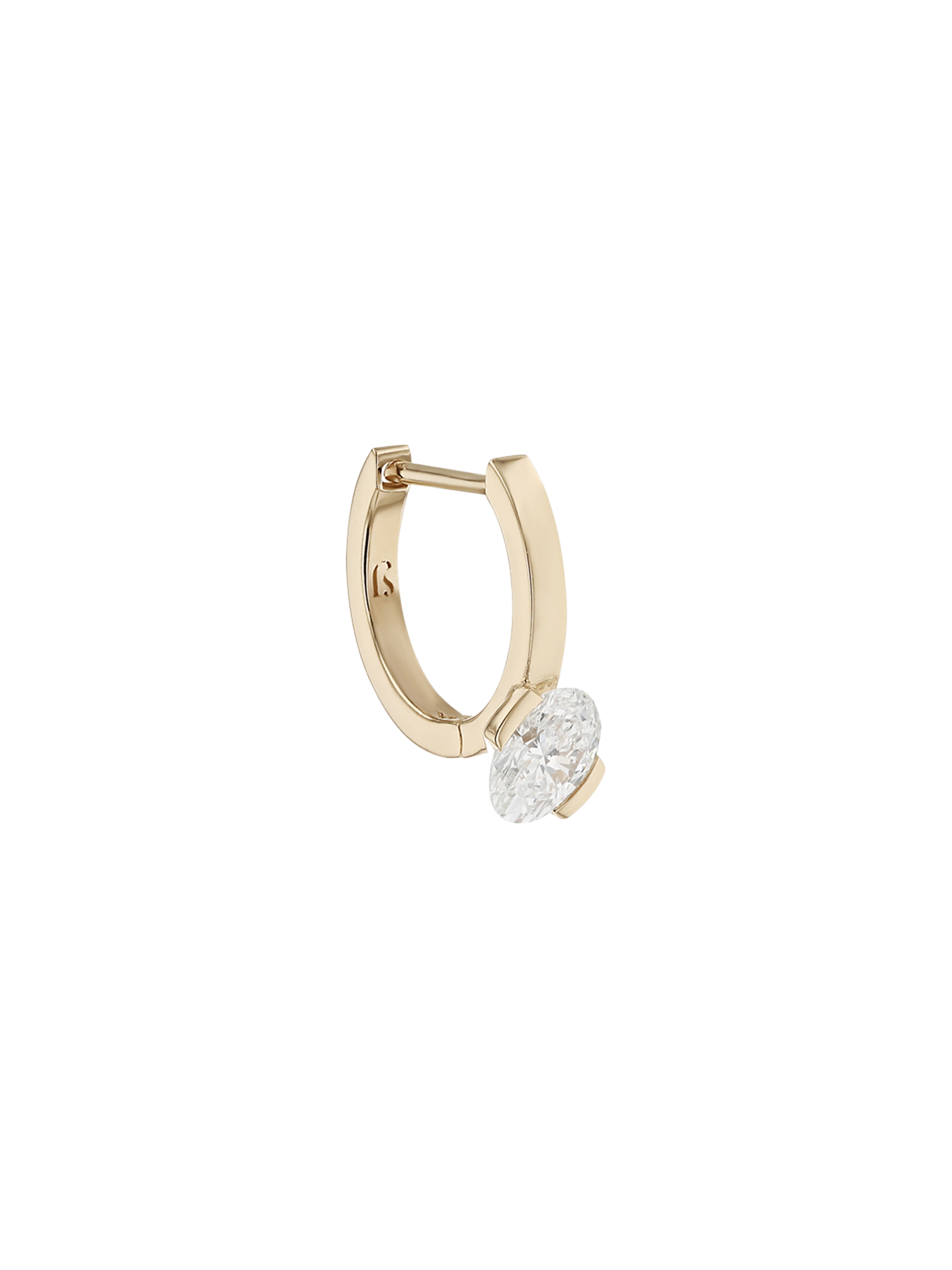 Suspense oval hoop yg by Sarah & Sebastian | Finematter