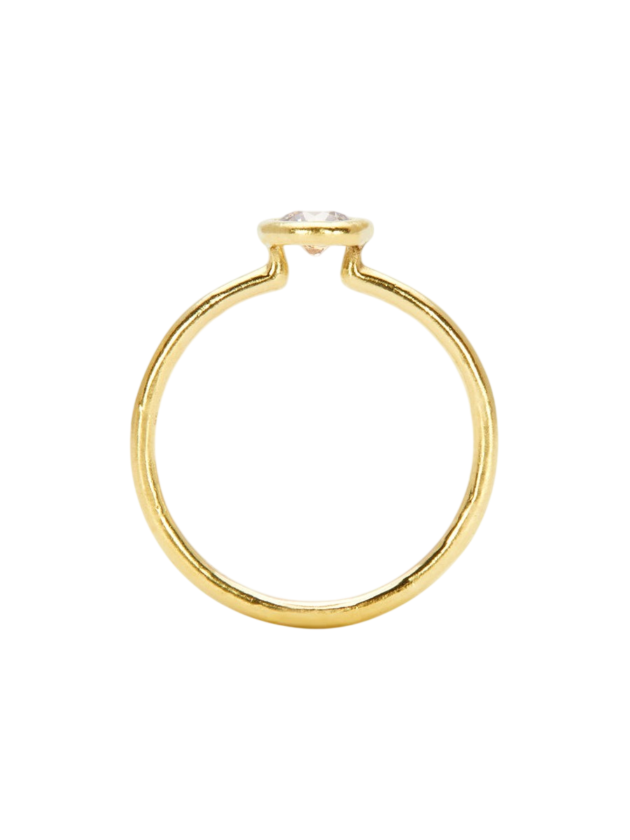 4mm Brown Diamond Kindred Ring