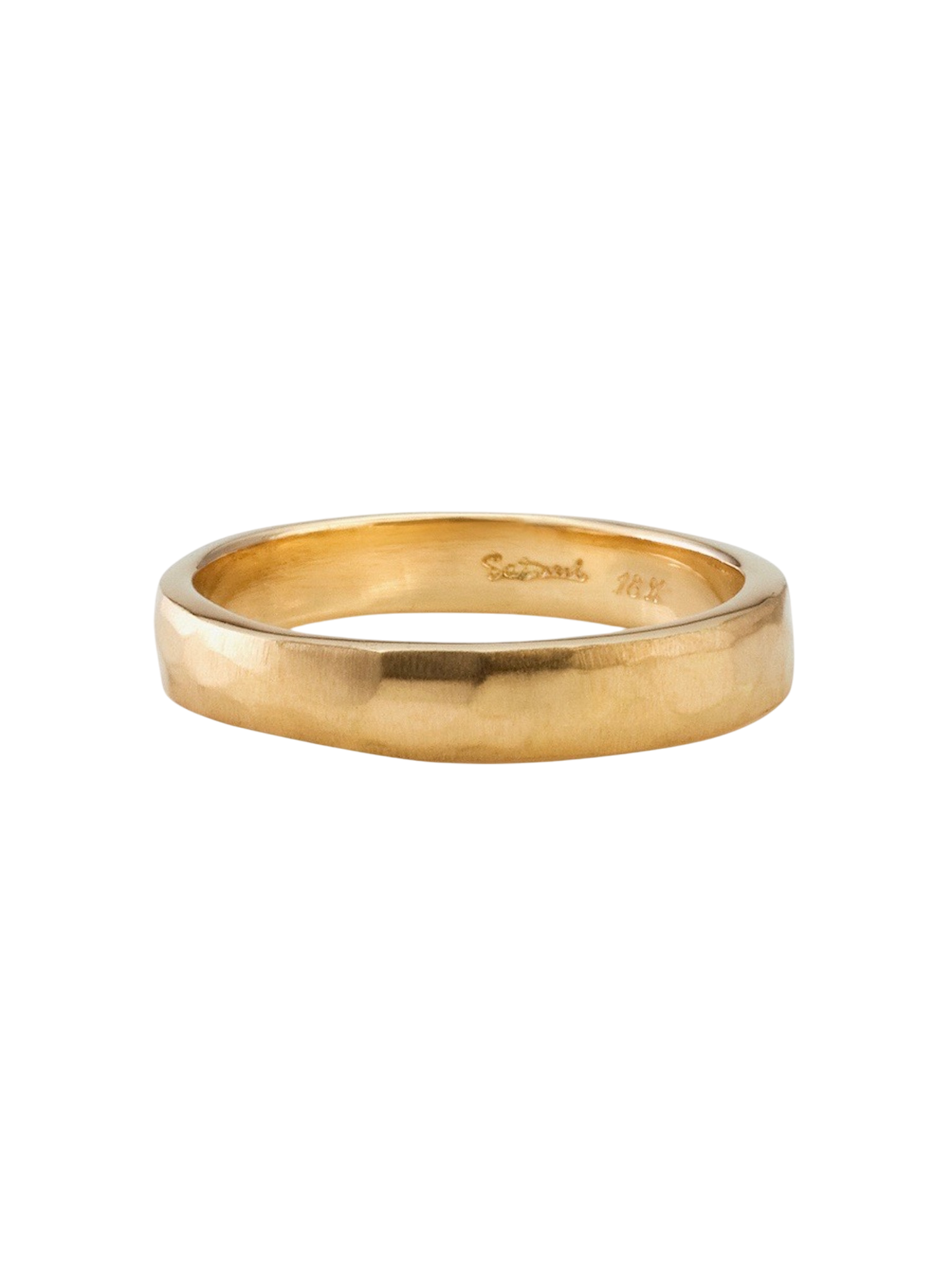 3.7mm signature hammered band
