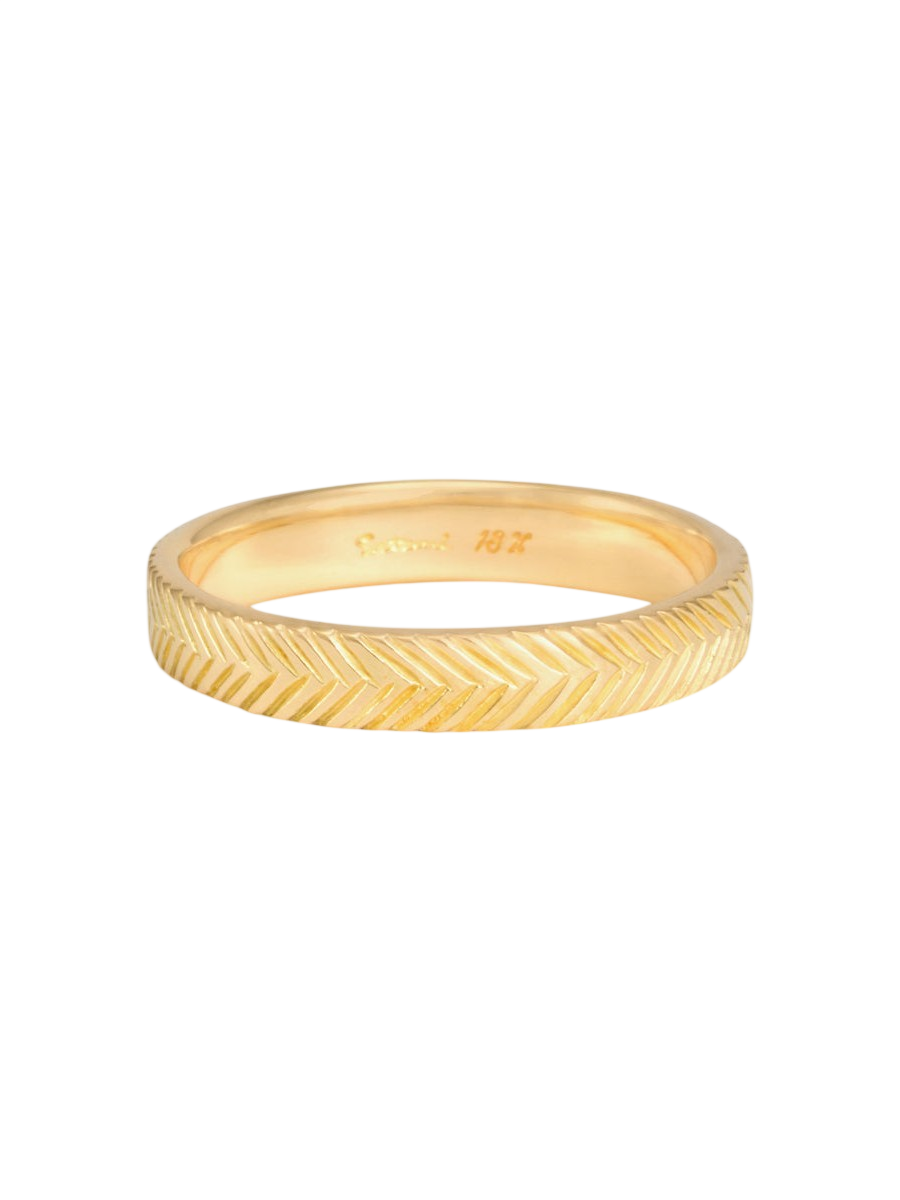 3.9mm Herringbone Band photo