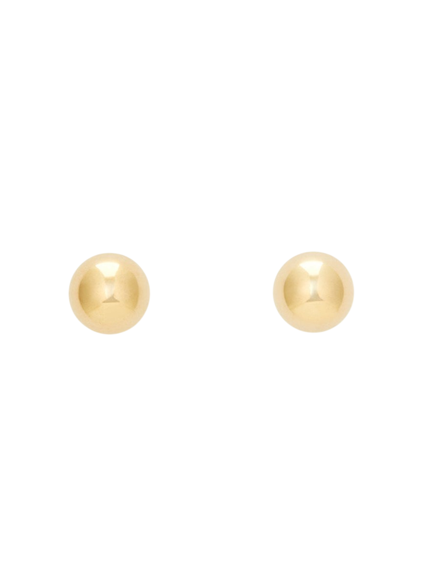 4mm Golden Ball Studs photo