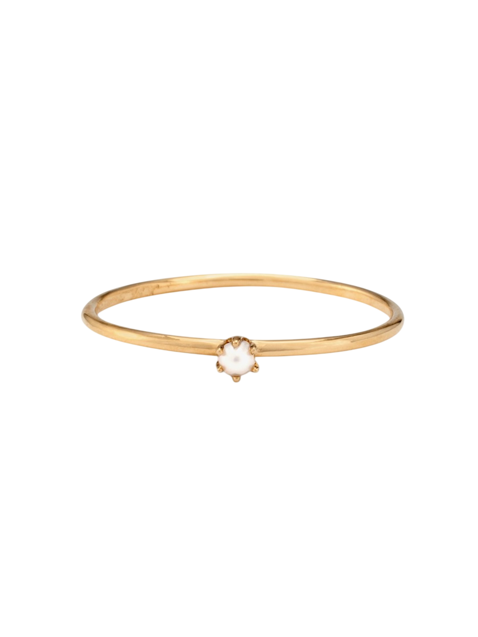Baby pearl ring