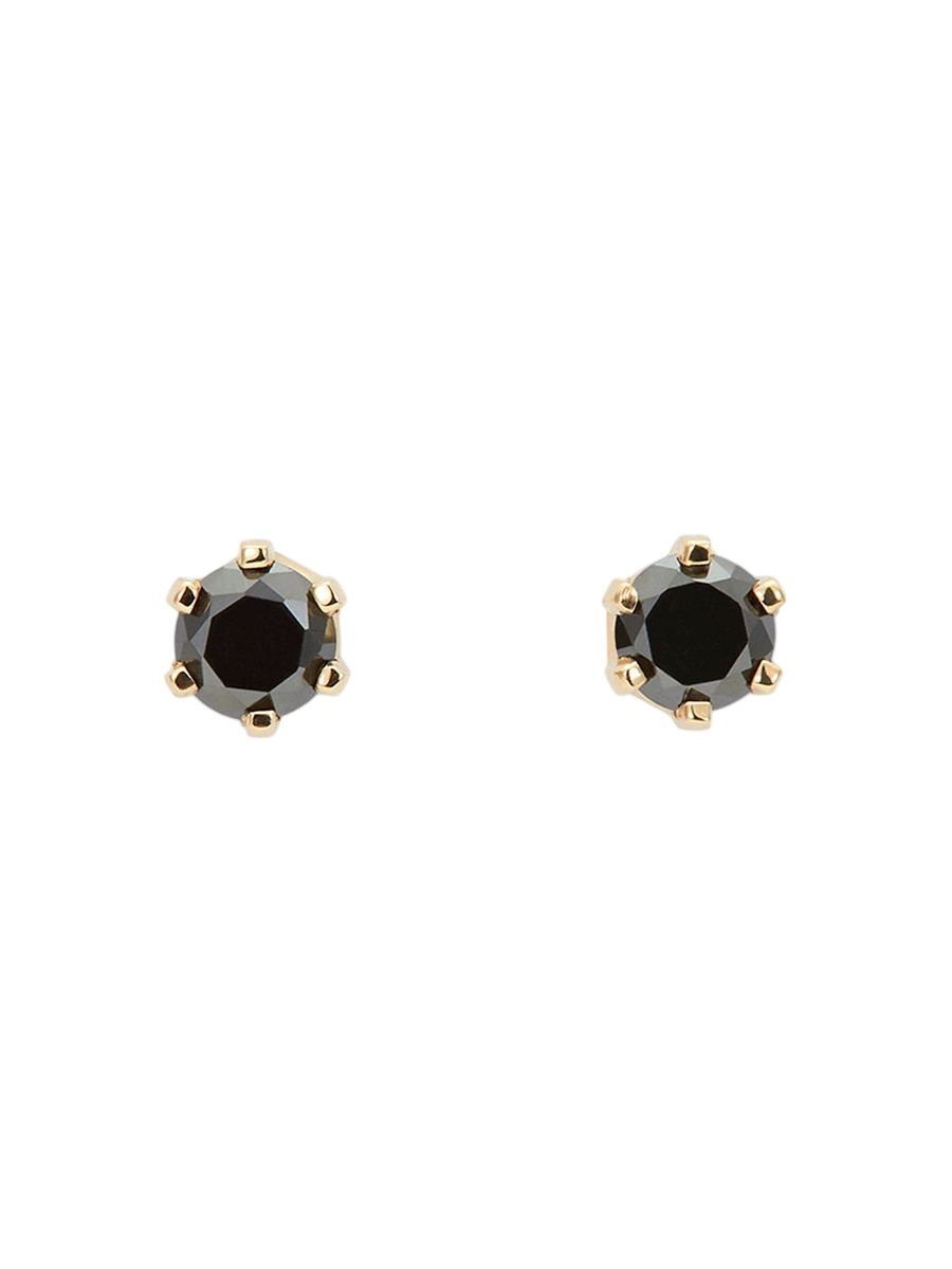3.5mm Black Diamond Studs photo