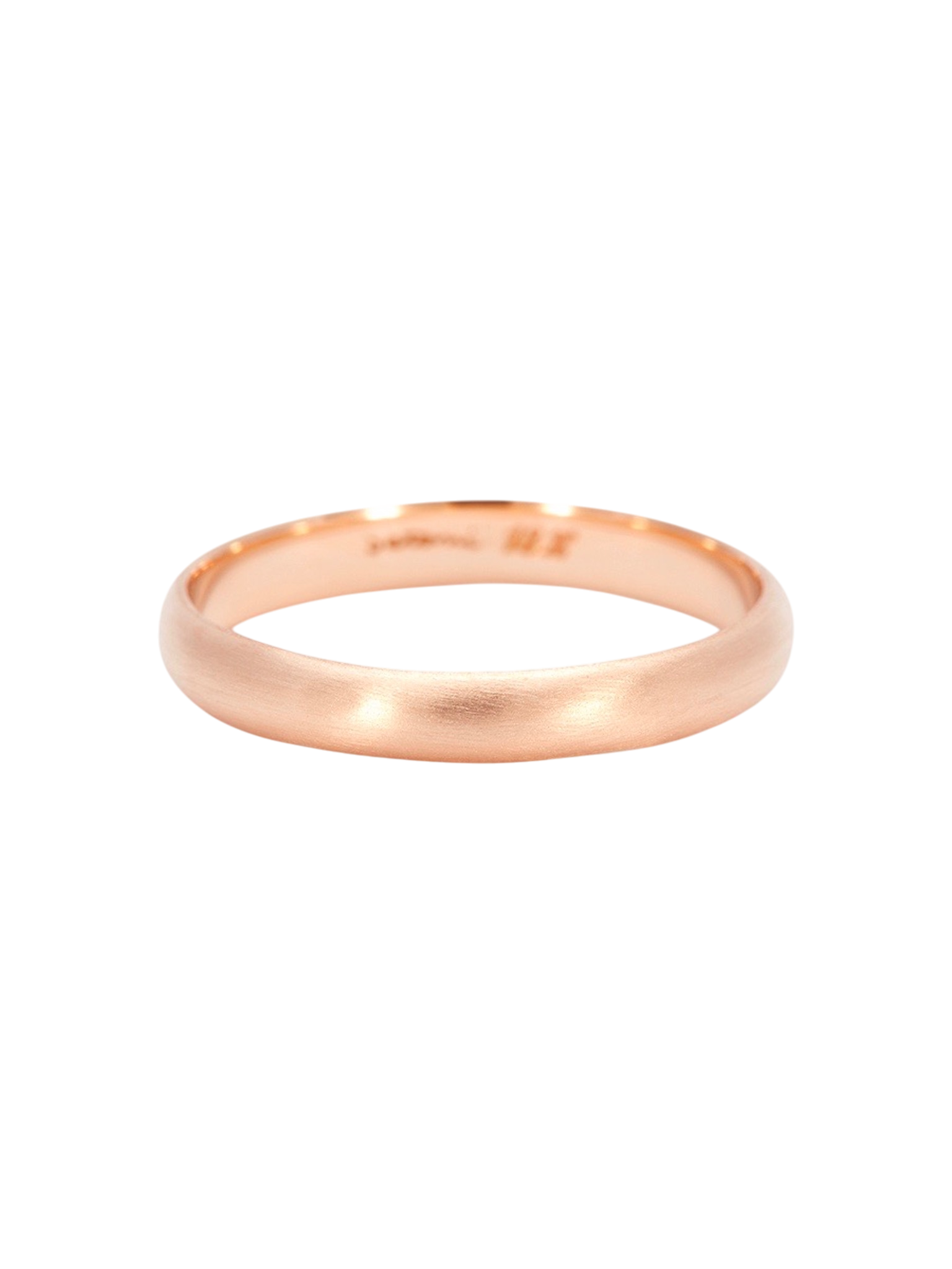 3mm rounded bare band