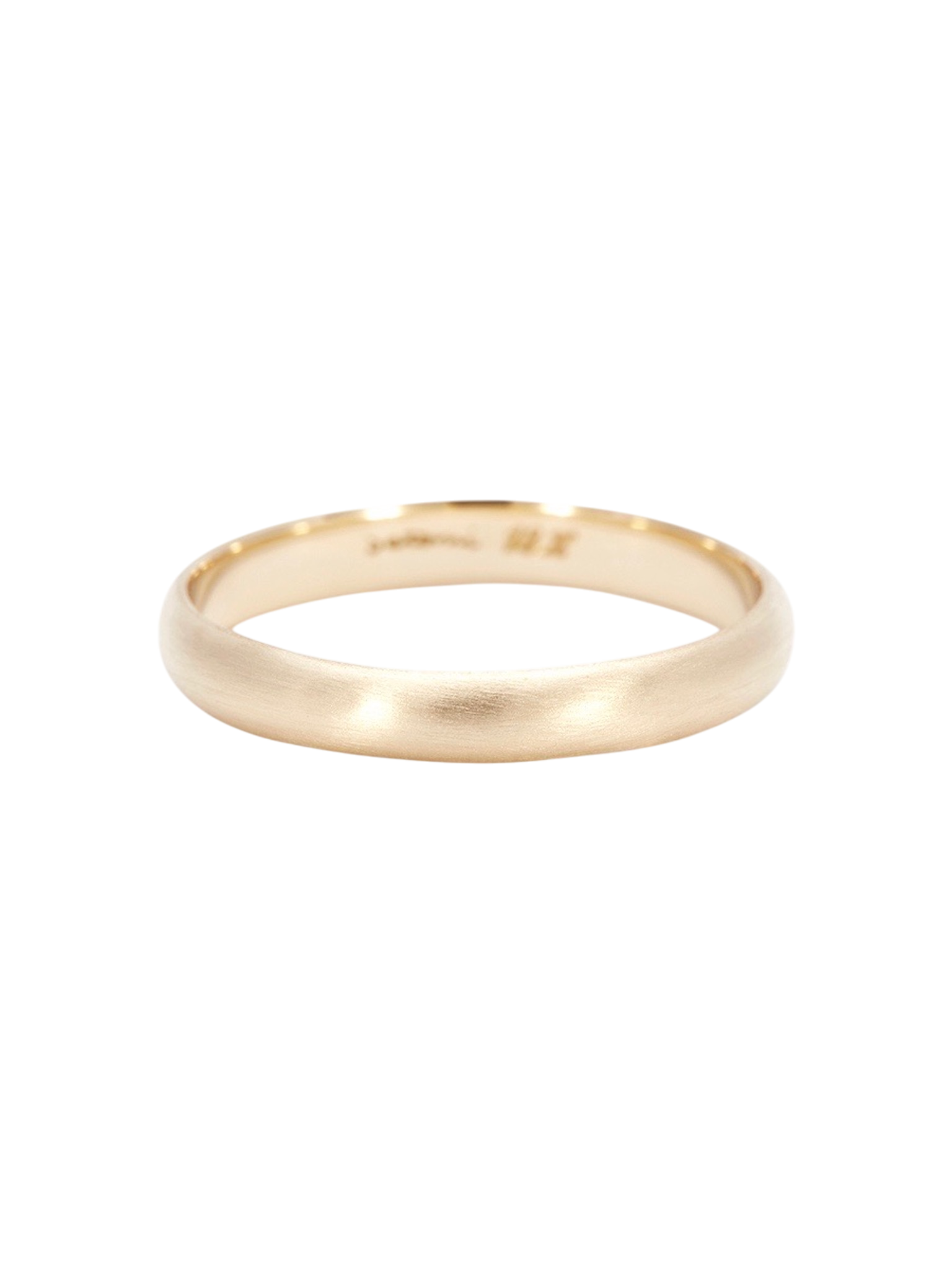 3mm rounded bare band
