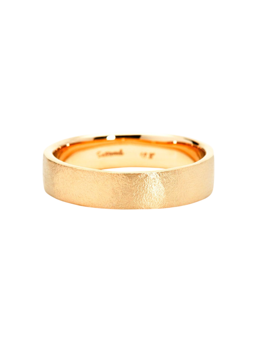 5.4mm Square Gilded Band photo