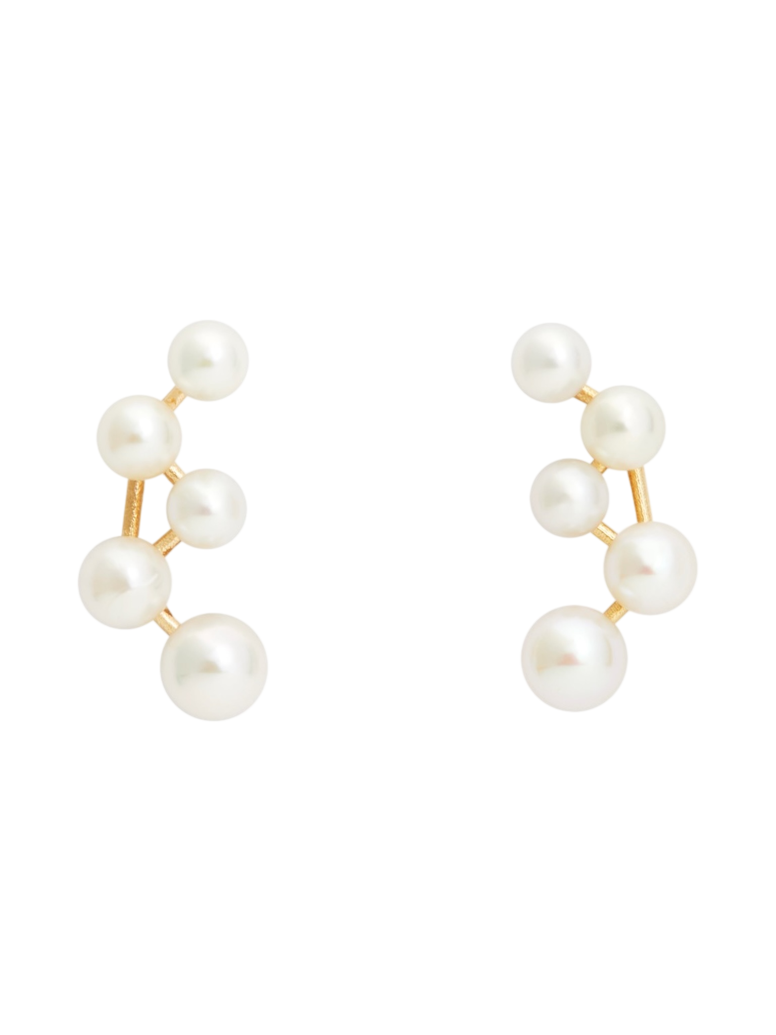 Cassiopeia pearl earrings