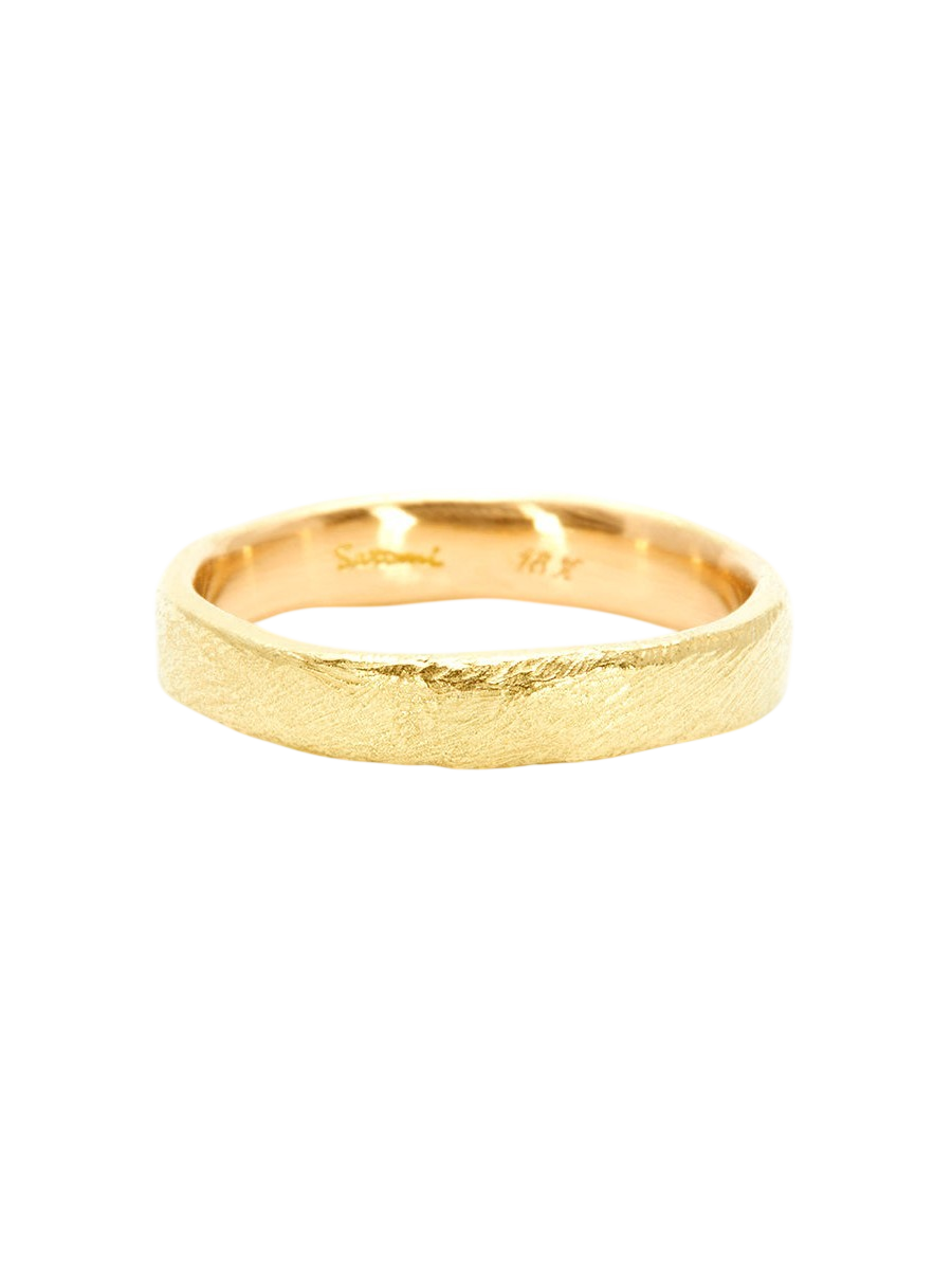 3.8mm Organic Textured Band photo