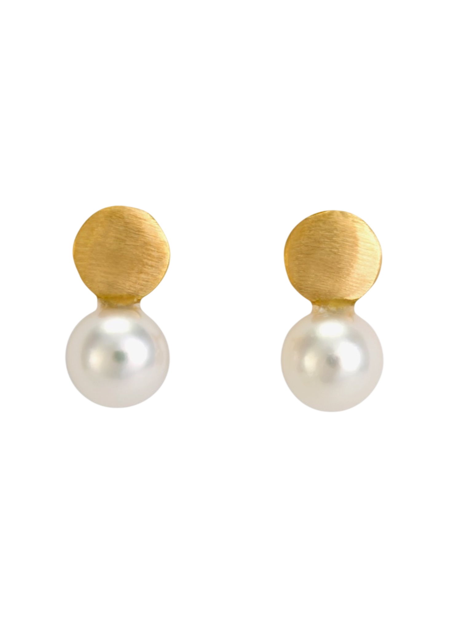 Pearl drop studs