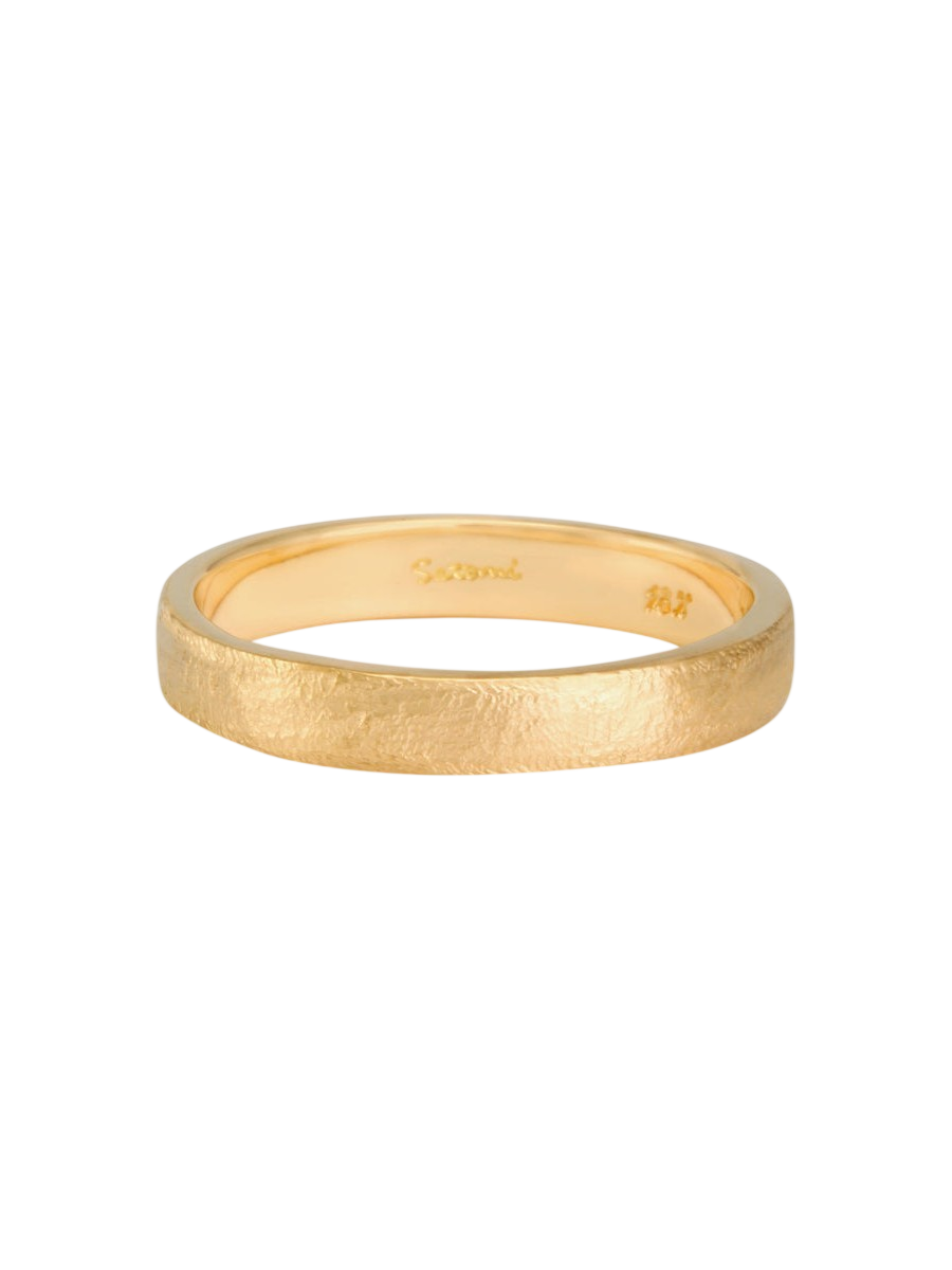 3.7mm Square Gilded Band photo