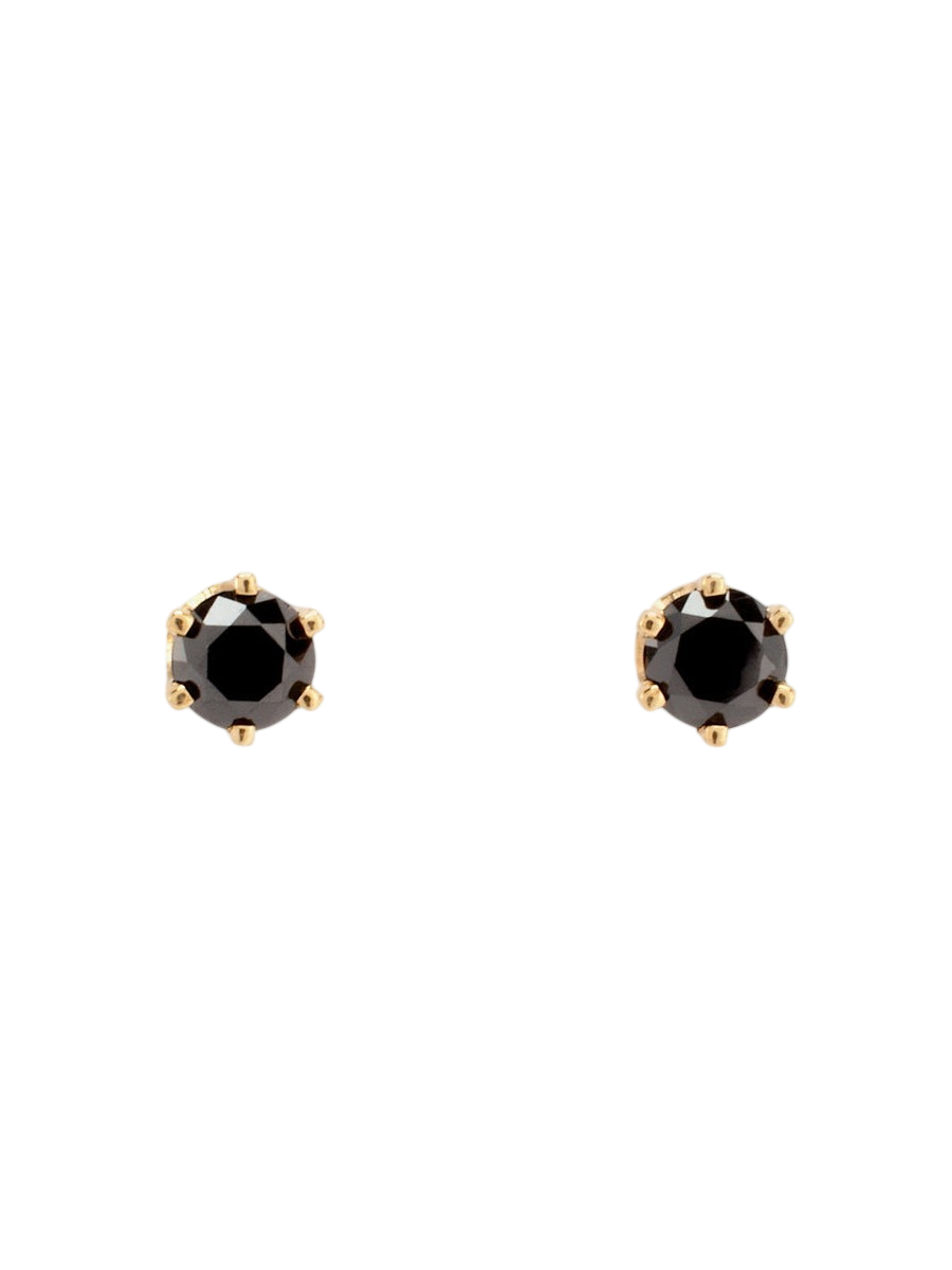 3mm Black Diamond Studs photo