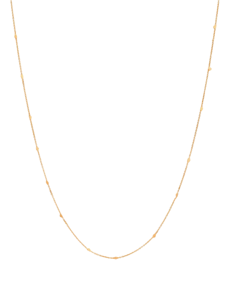 29 Little Gold Fleck Necklace photo