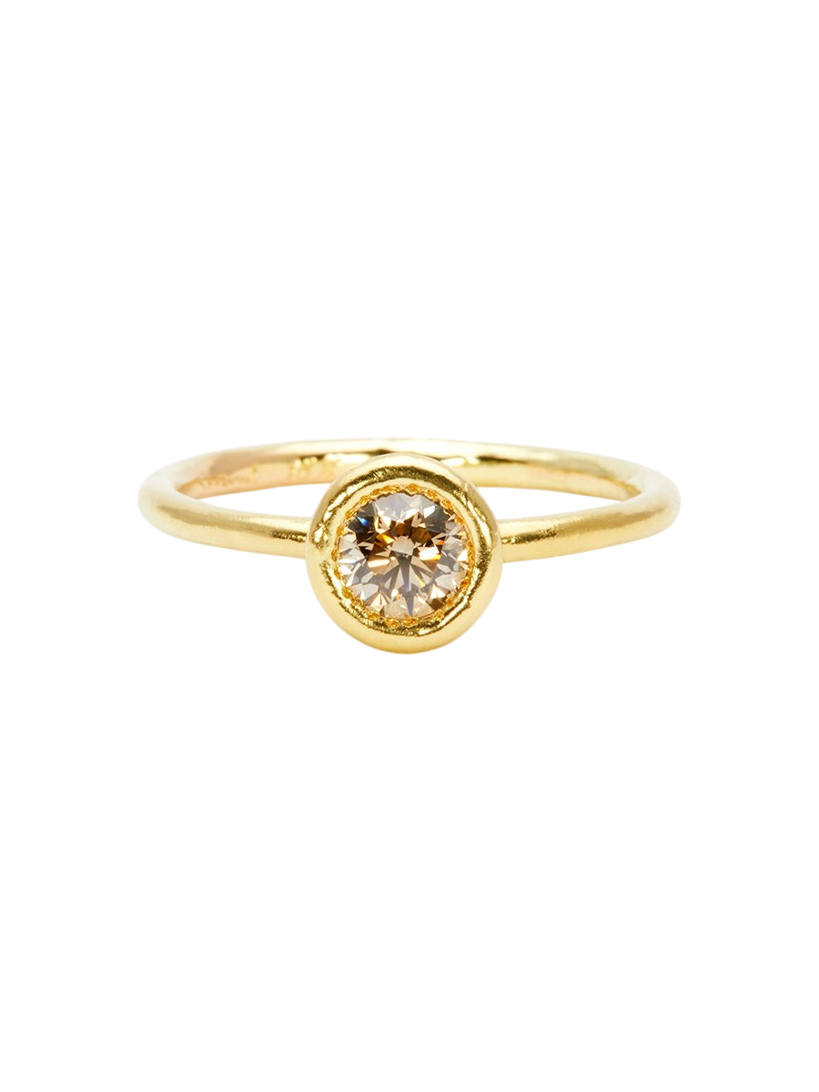 4.5mm Brown Diamond Kindred Ring photo