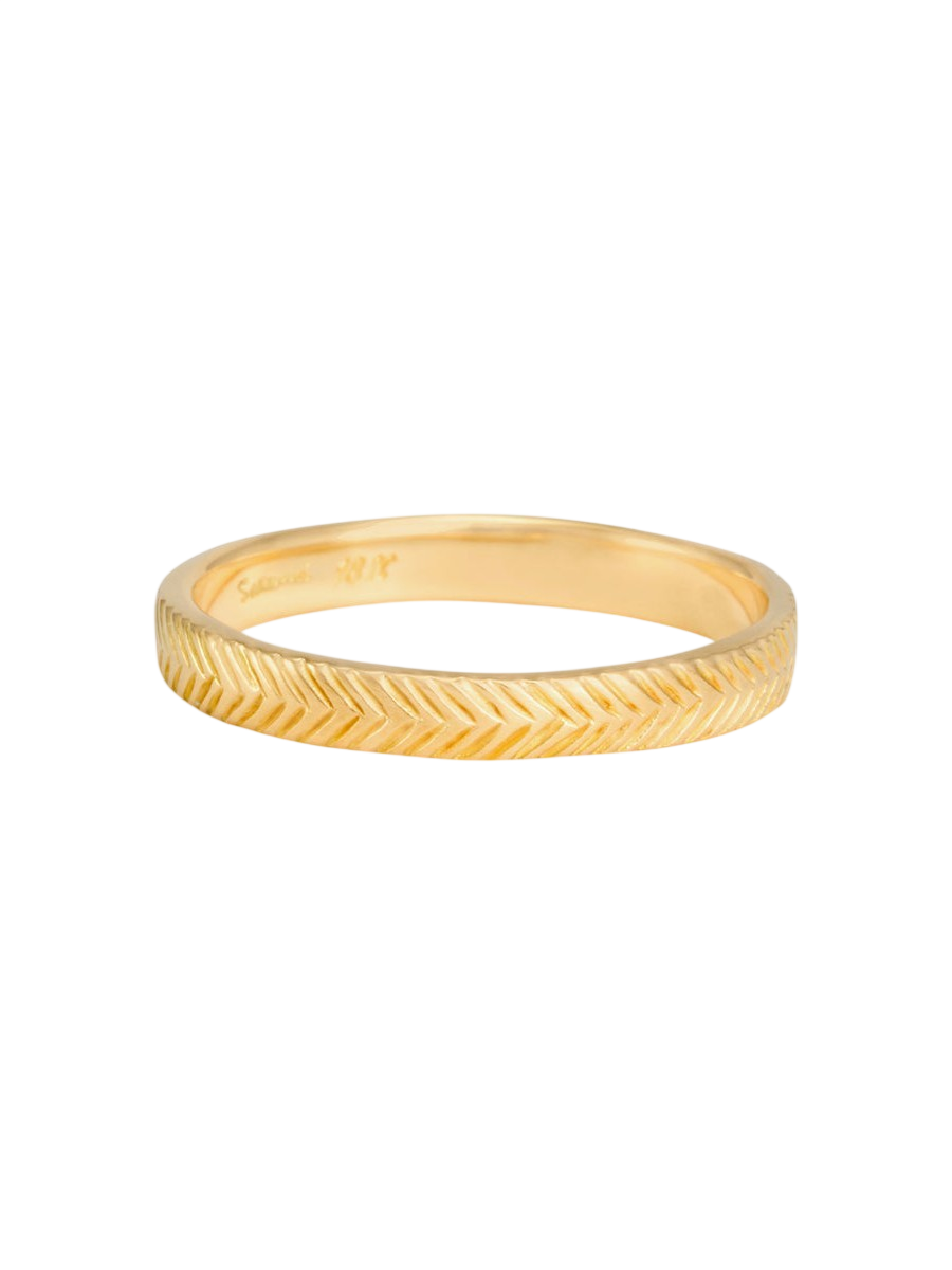 3mm Herringbone Band photo