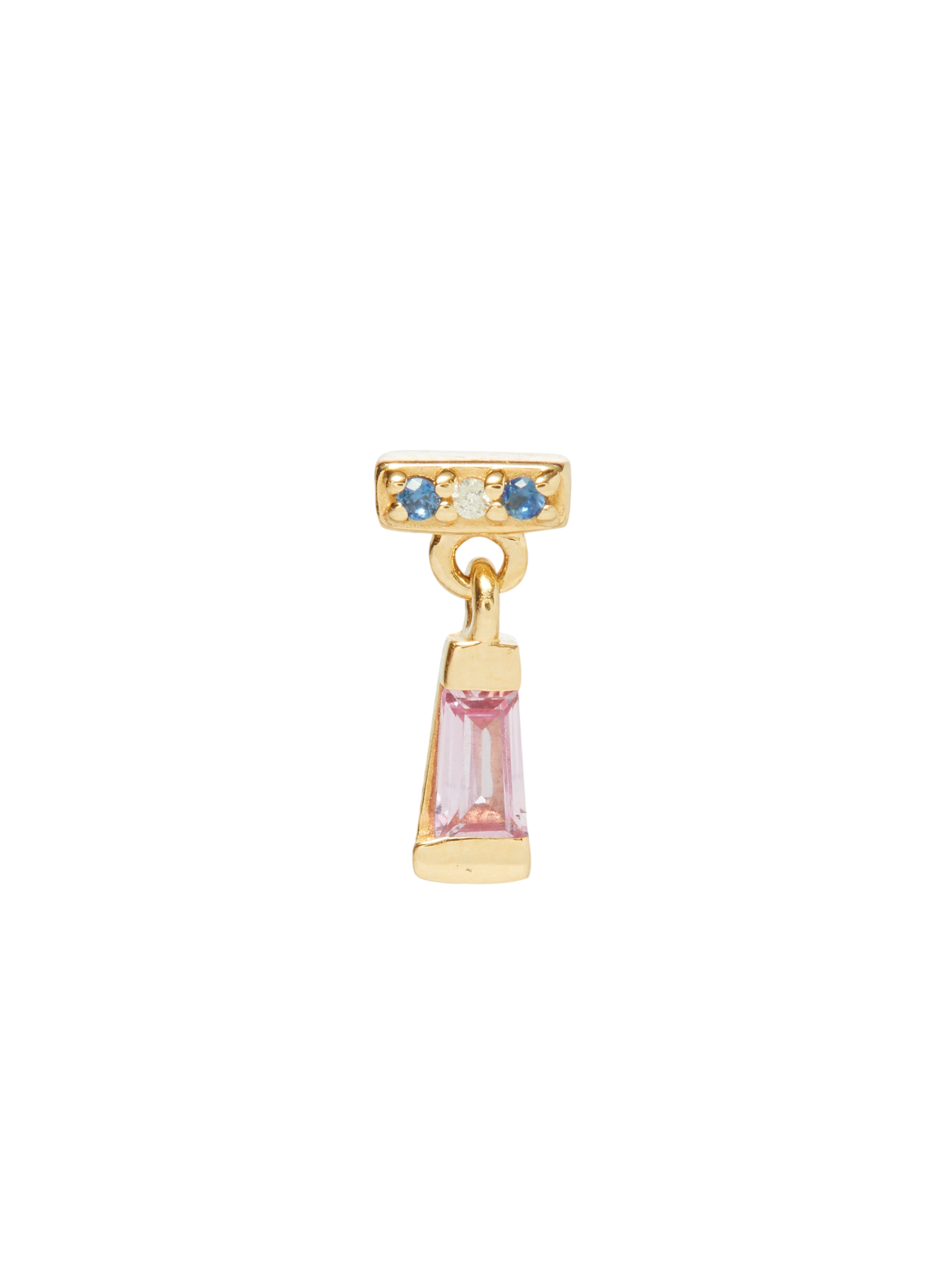 The Pink Sapphire Sway Stud photo
