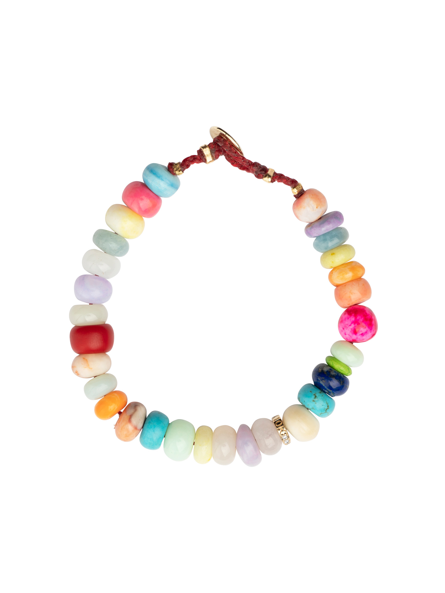 Candy gem bracelet by Scosha | Finematter