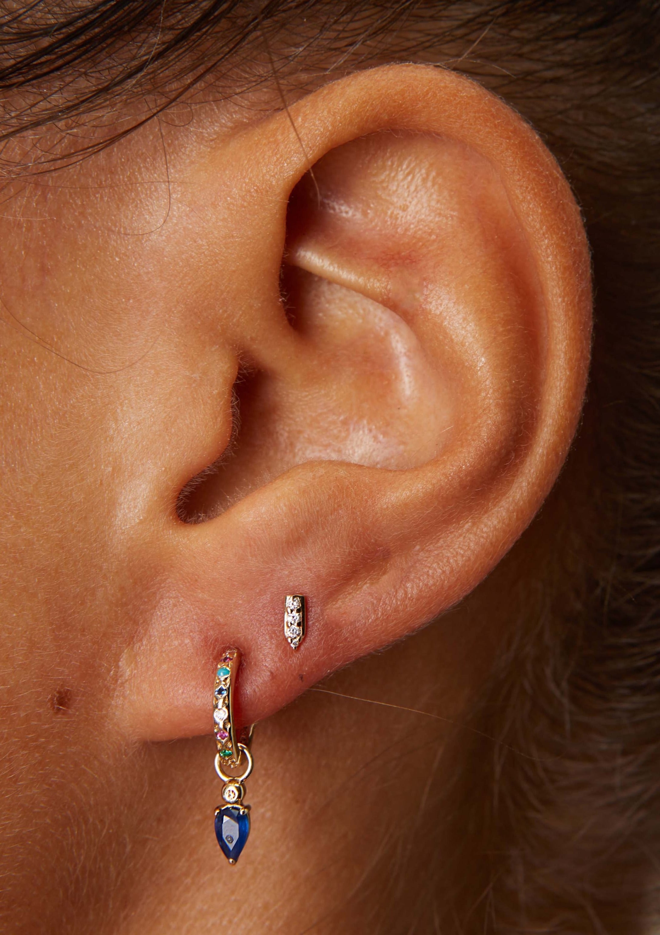 Diamond Arrow Stud