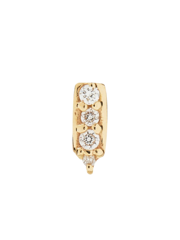 Diamond Arrow Stud