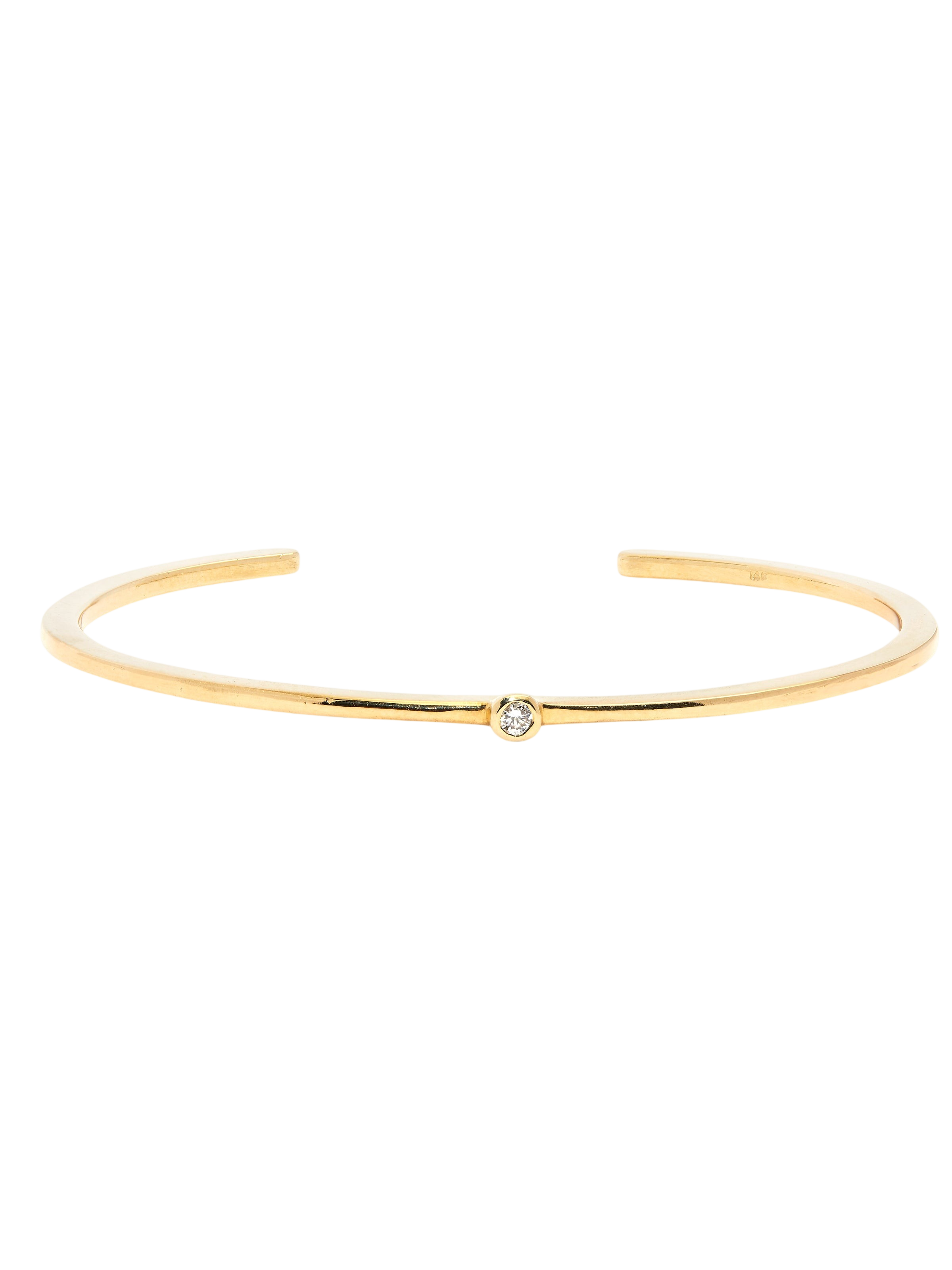 Diamond Bezel Cuff photo