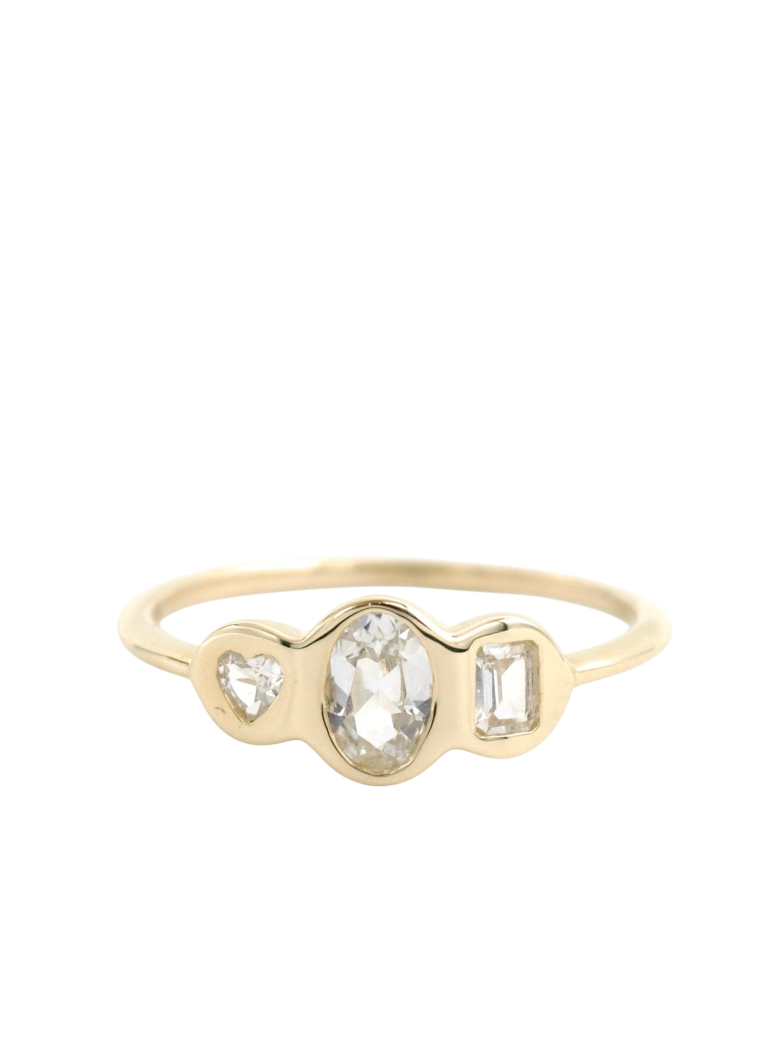Mini Everlasting Love Ring in The Glacier's Heart photo