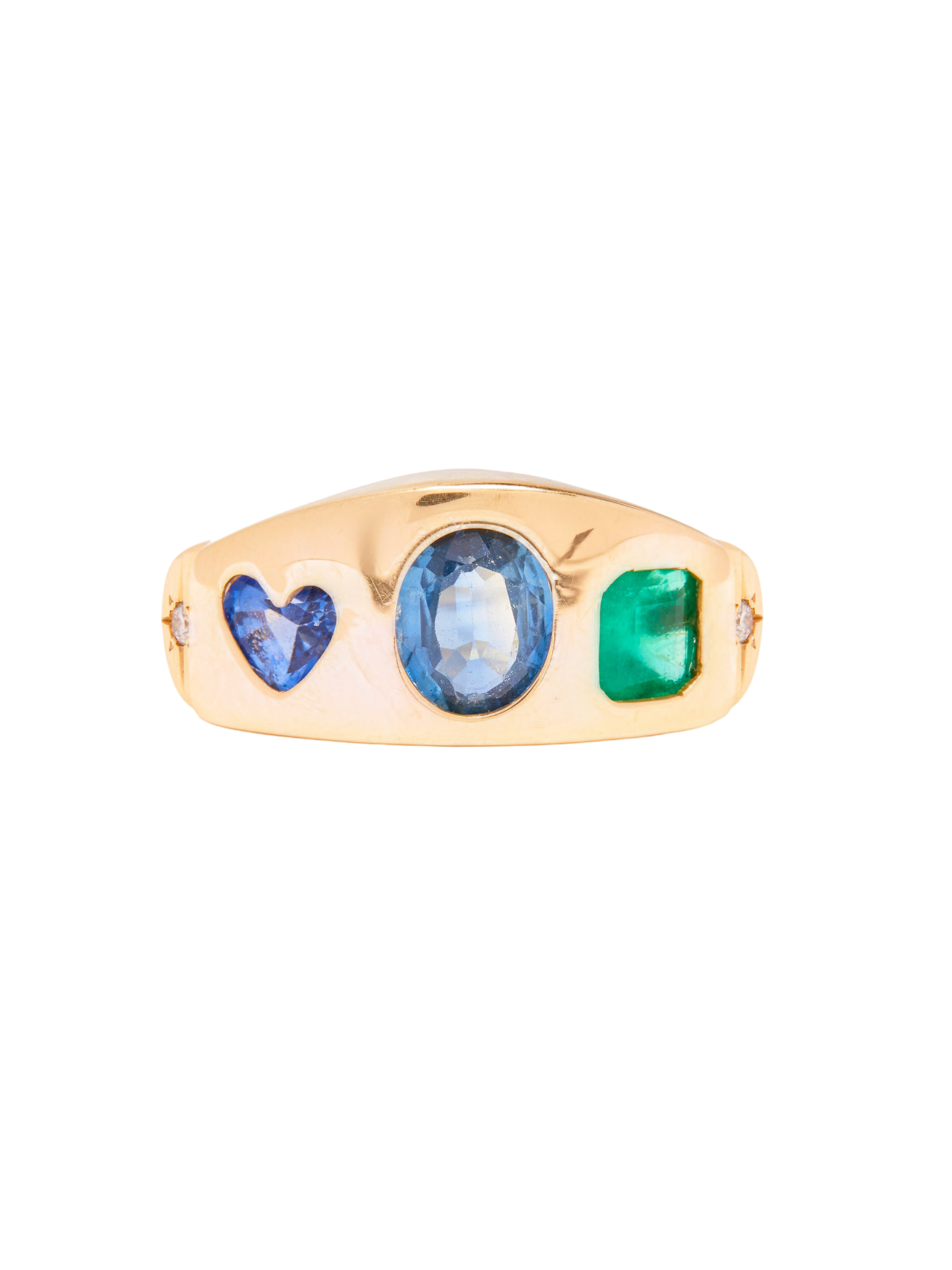 The Everlasting Love Ring with Blue Topaz photo