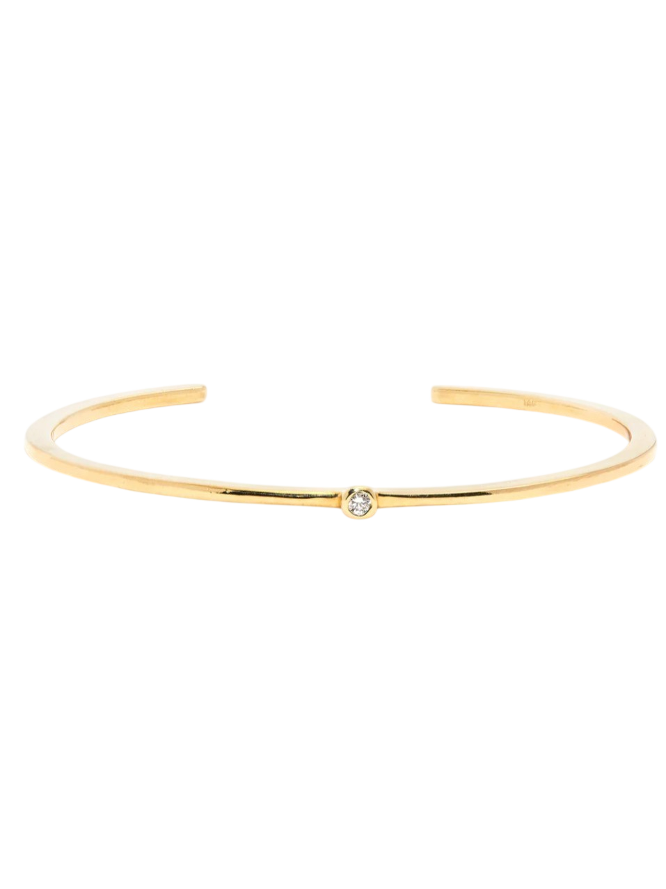 Diamond Bezel Cuff photo