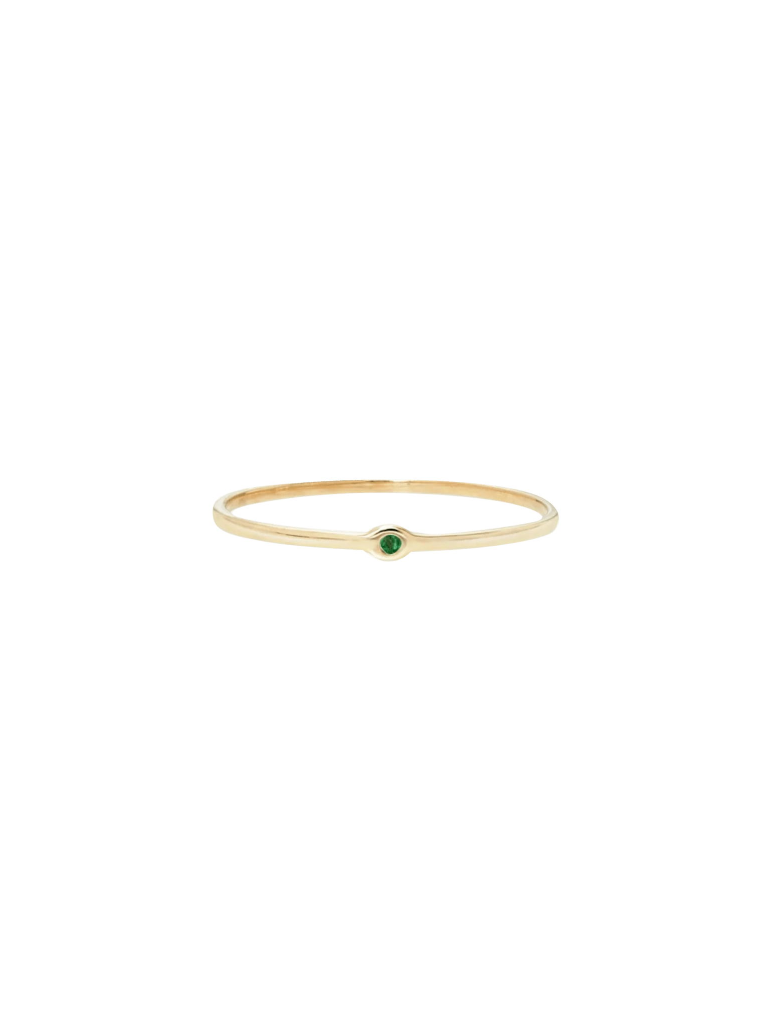 Memory emerald ring