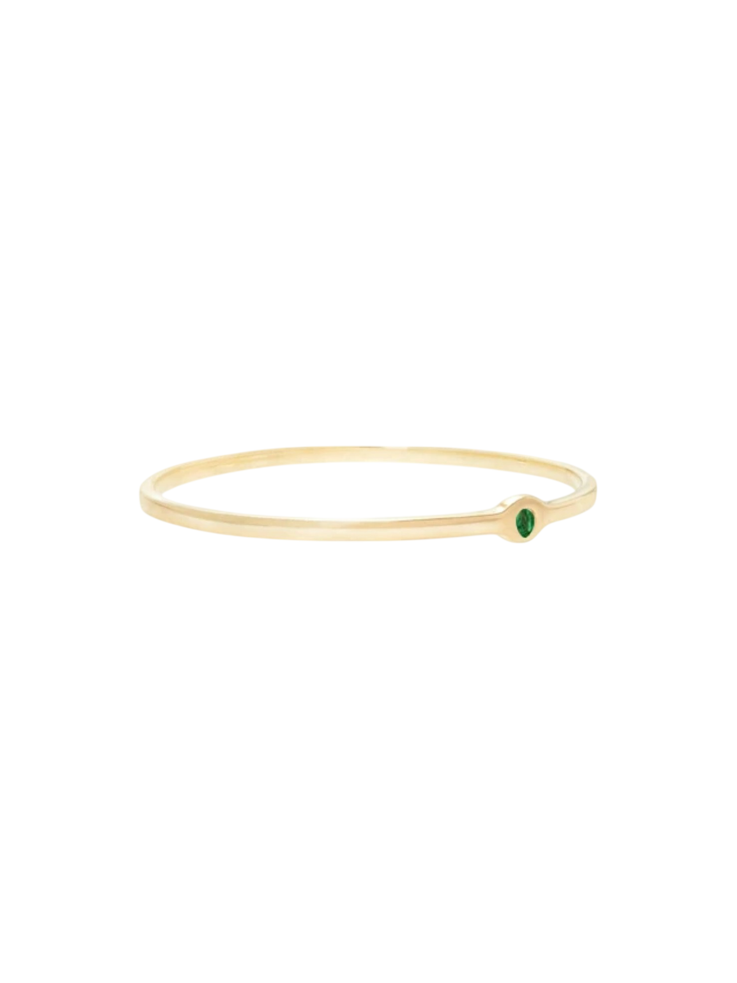 Memory Ring with Emerald photo