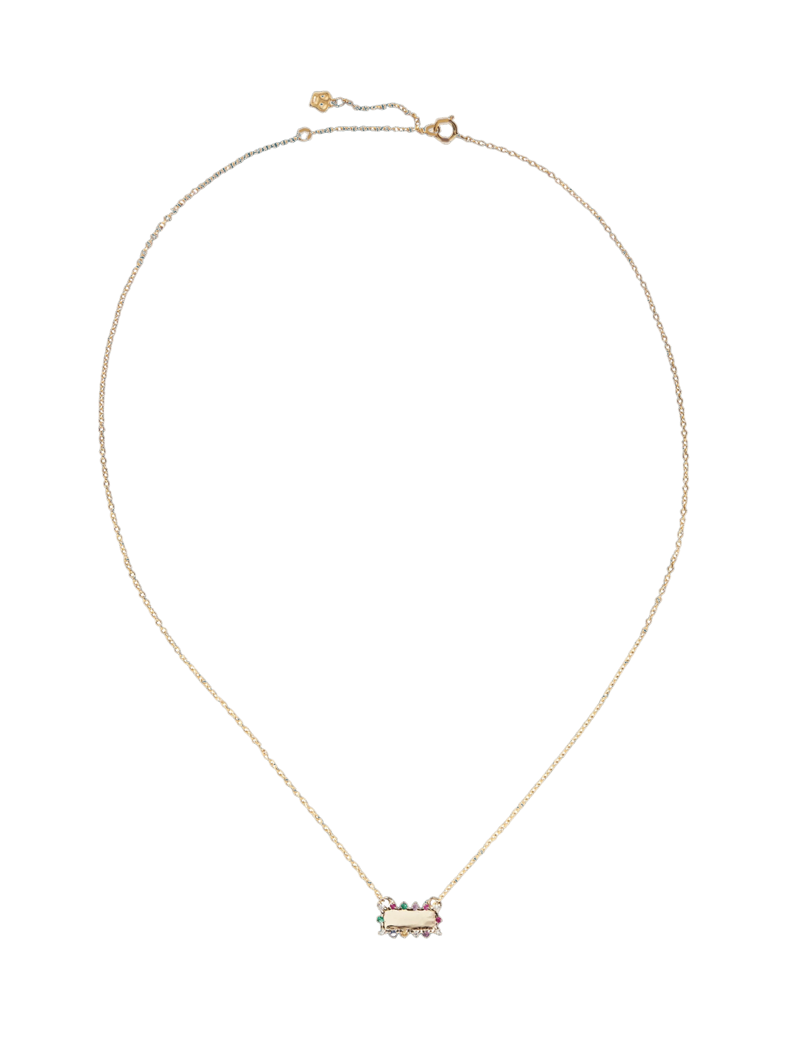 Petite ID necklace by Scosha | Finematter