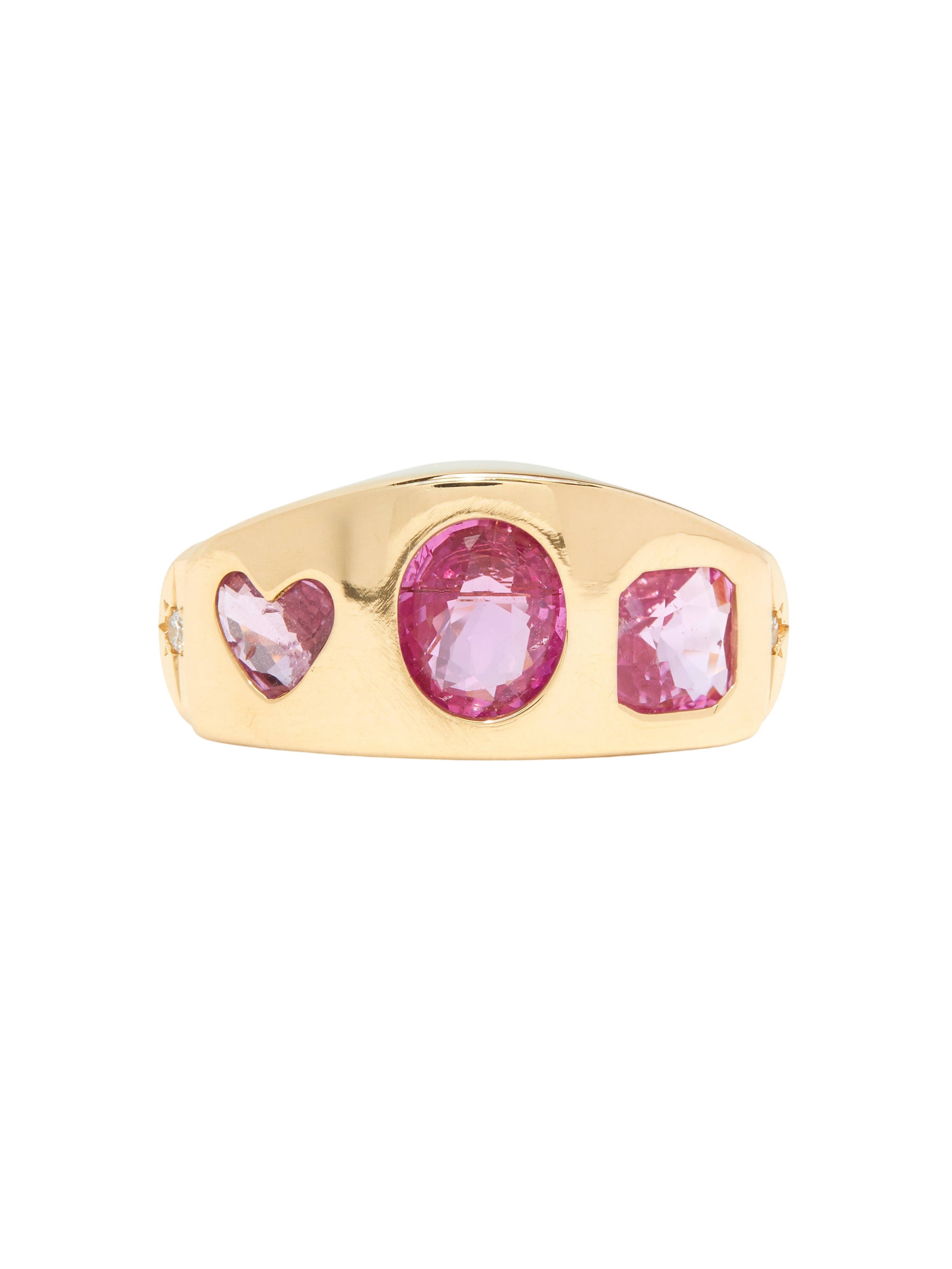 The Everlasting Love Ring with Pink Sapphires photo