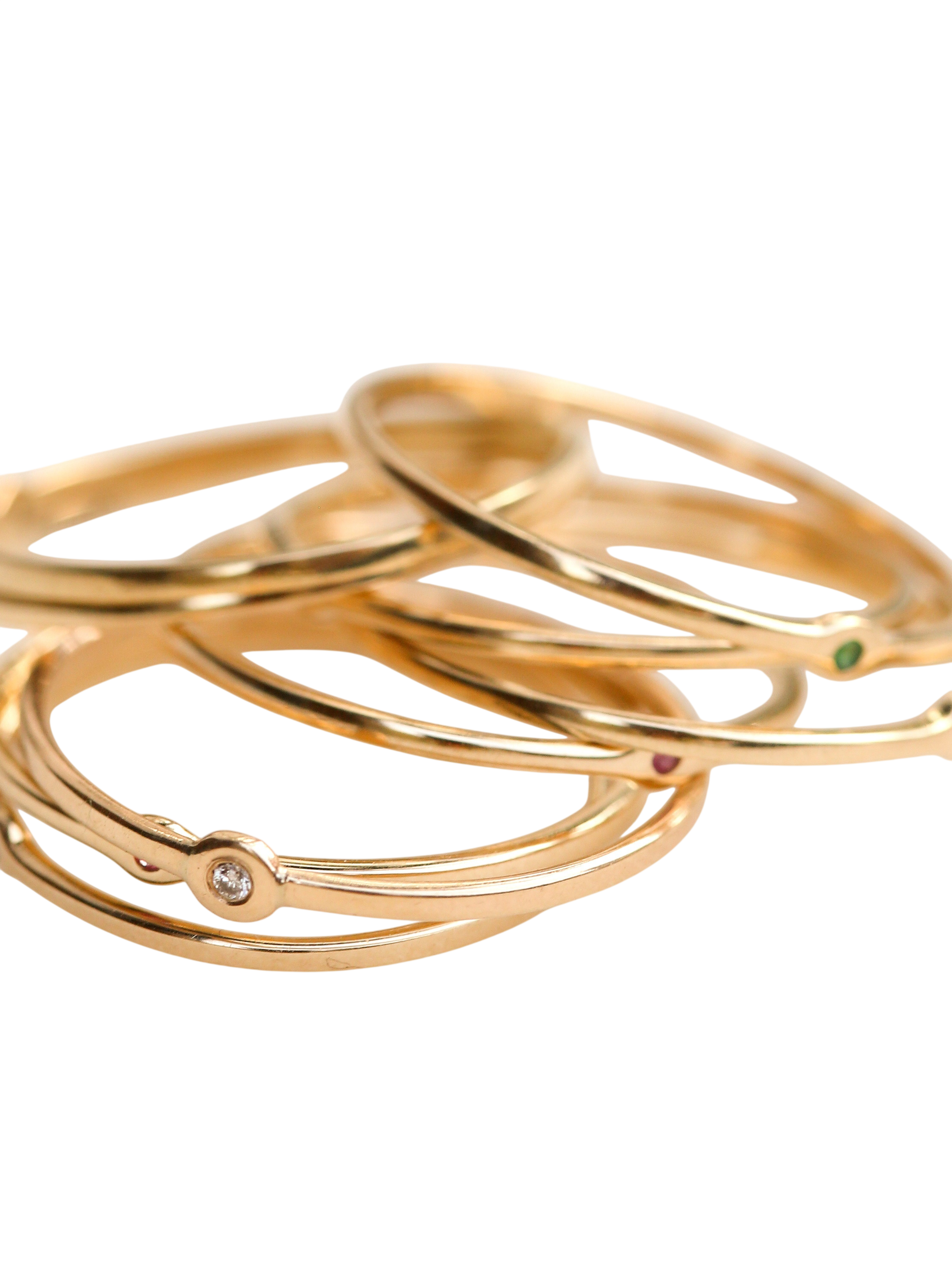 Memory Ring with Diamond photo