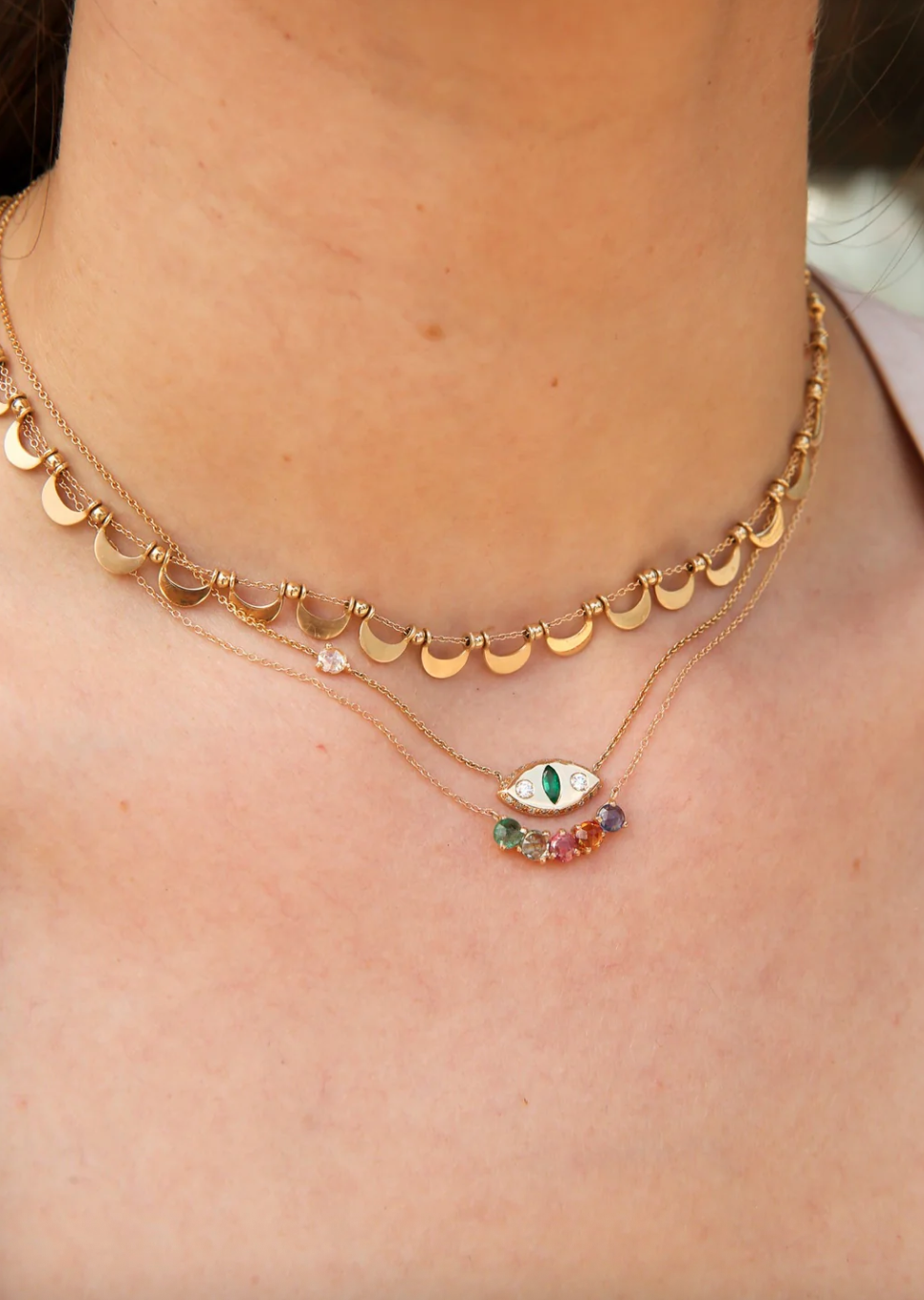 The Emerald Makeda Necklace