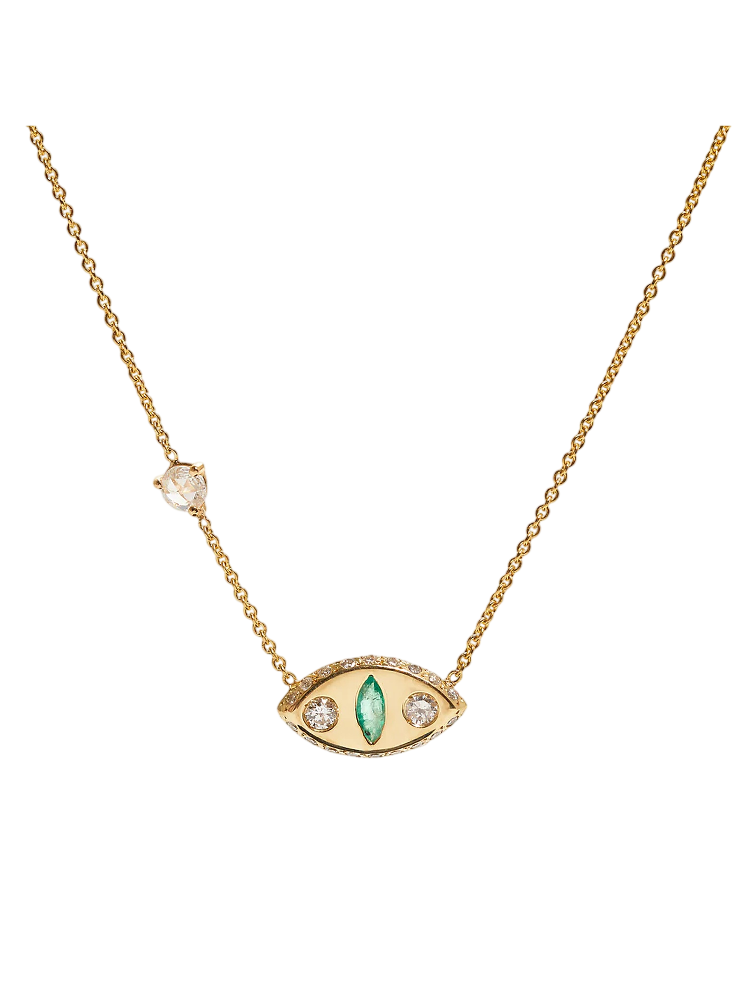 The Emerald Makeda Necklace