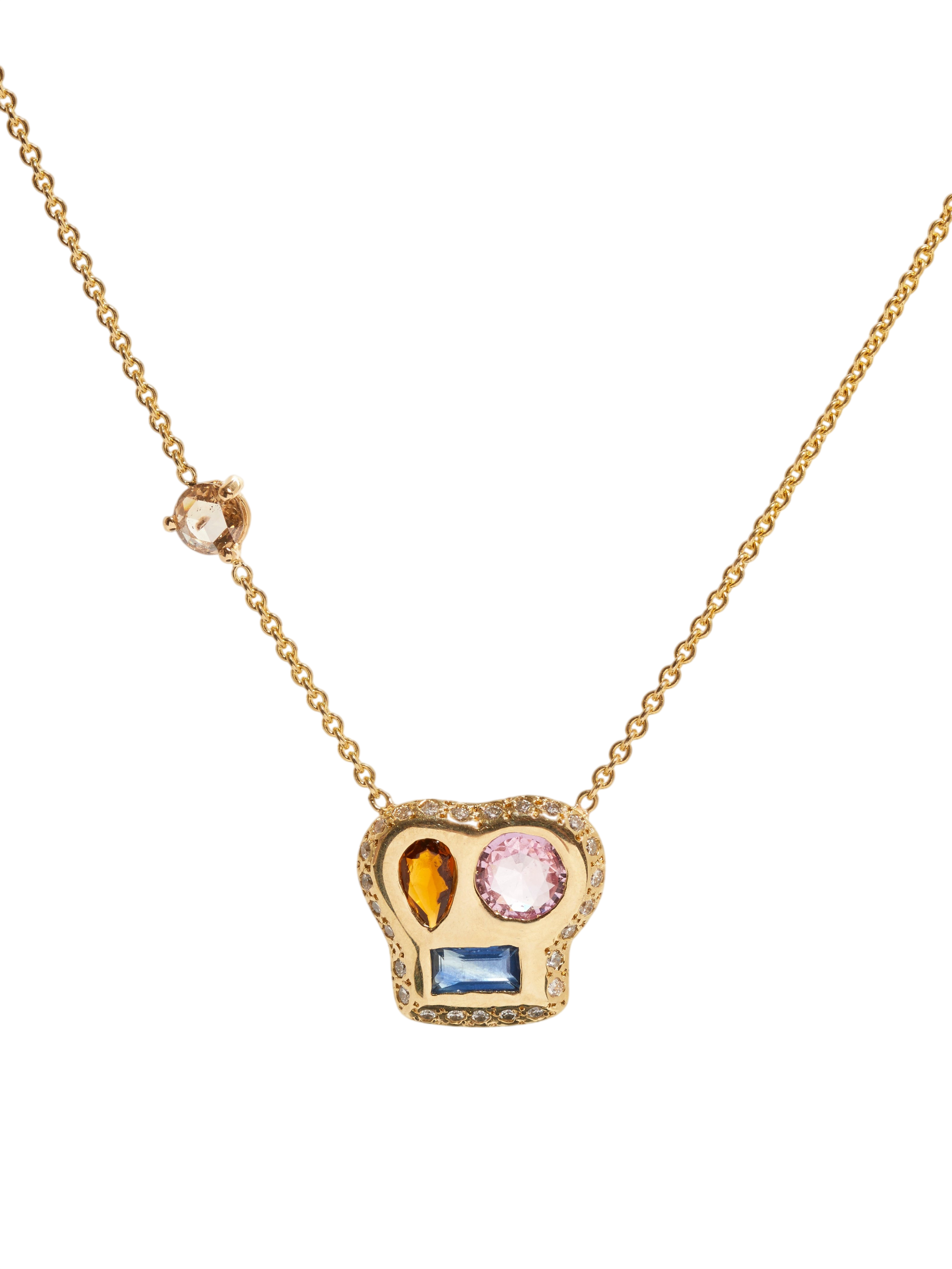 The Maxine Necklace with Sapphires photo
