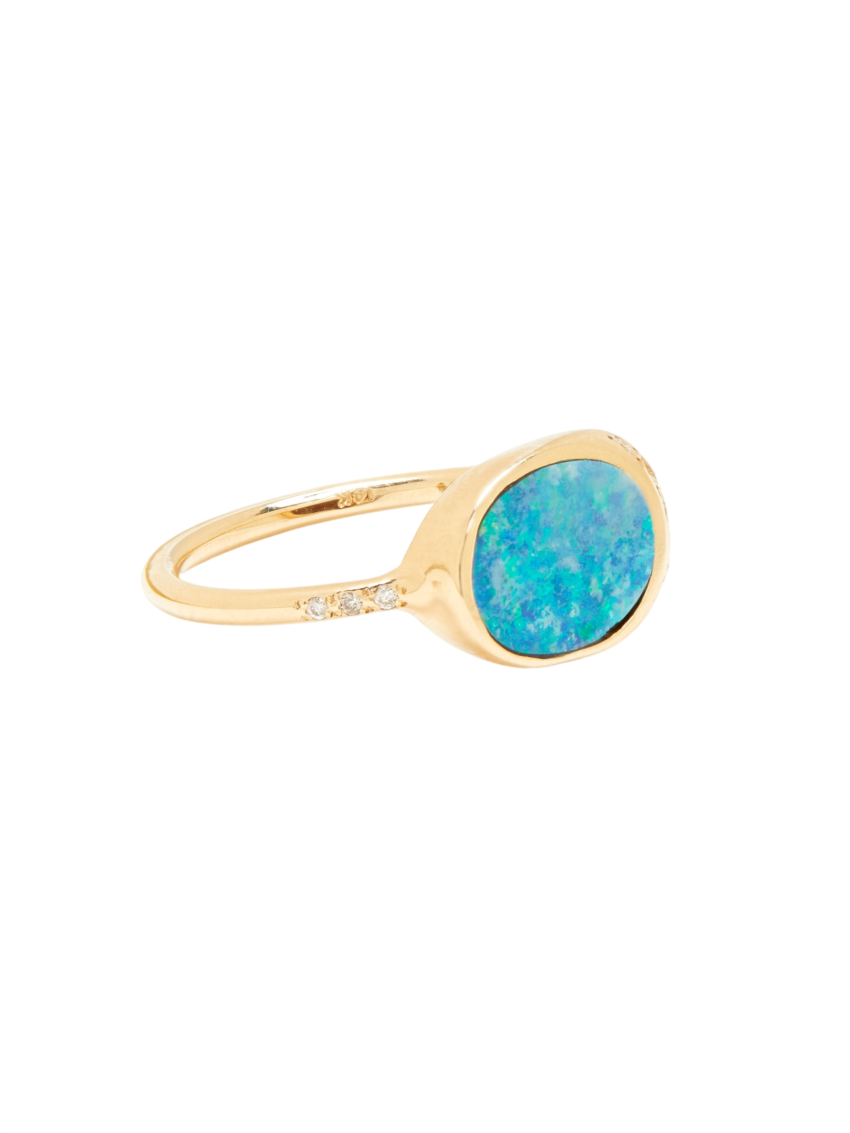 The Alice Opal Tablet Ring photo