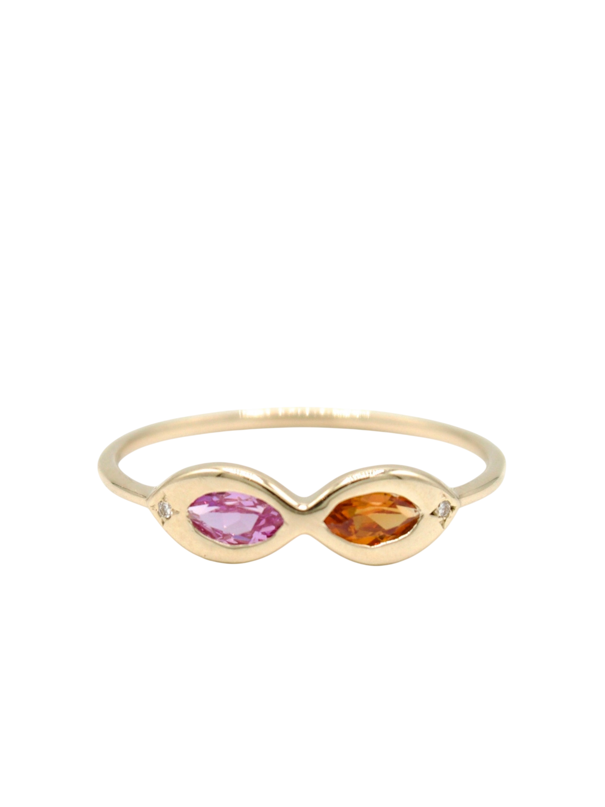 Seeing Double Ring in Blush photo