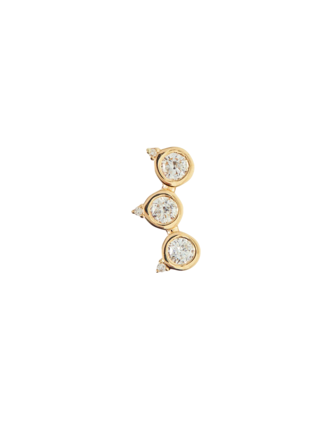 Pinnacle Stud with Diamonds photo