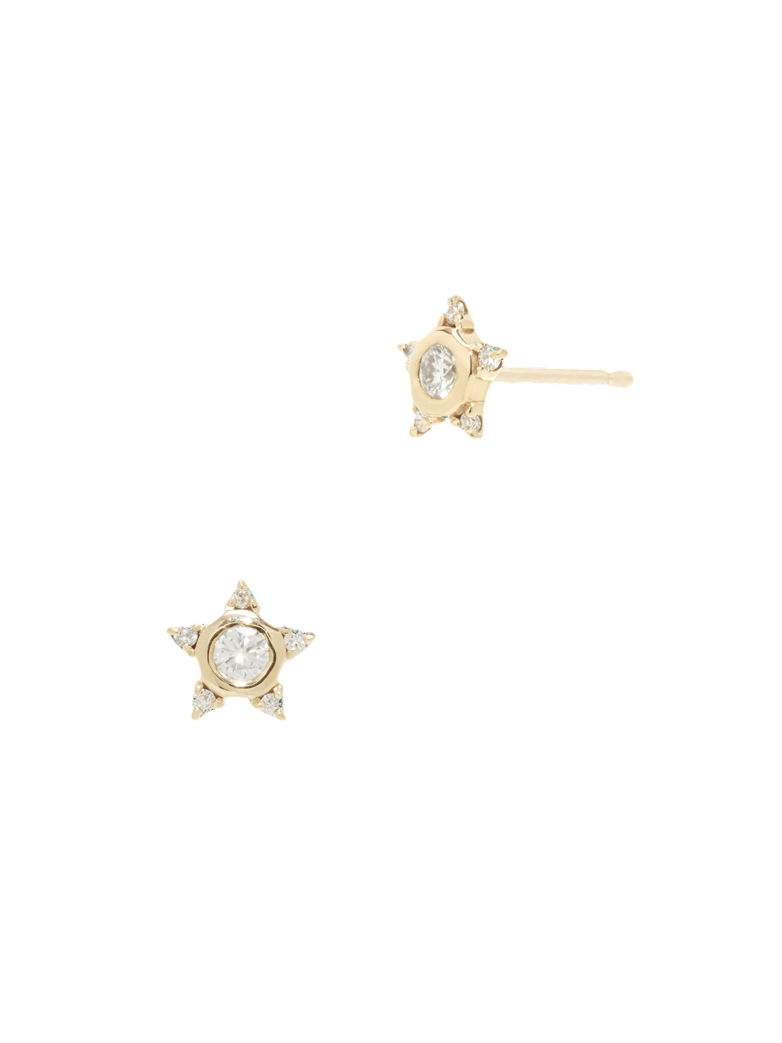 Diamond star stud