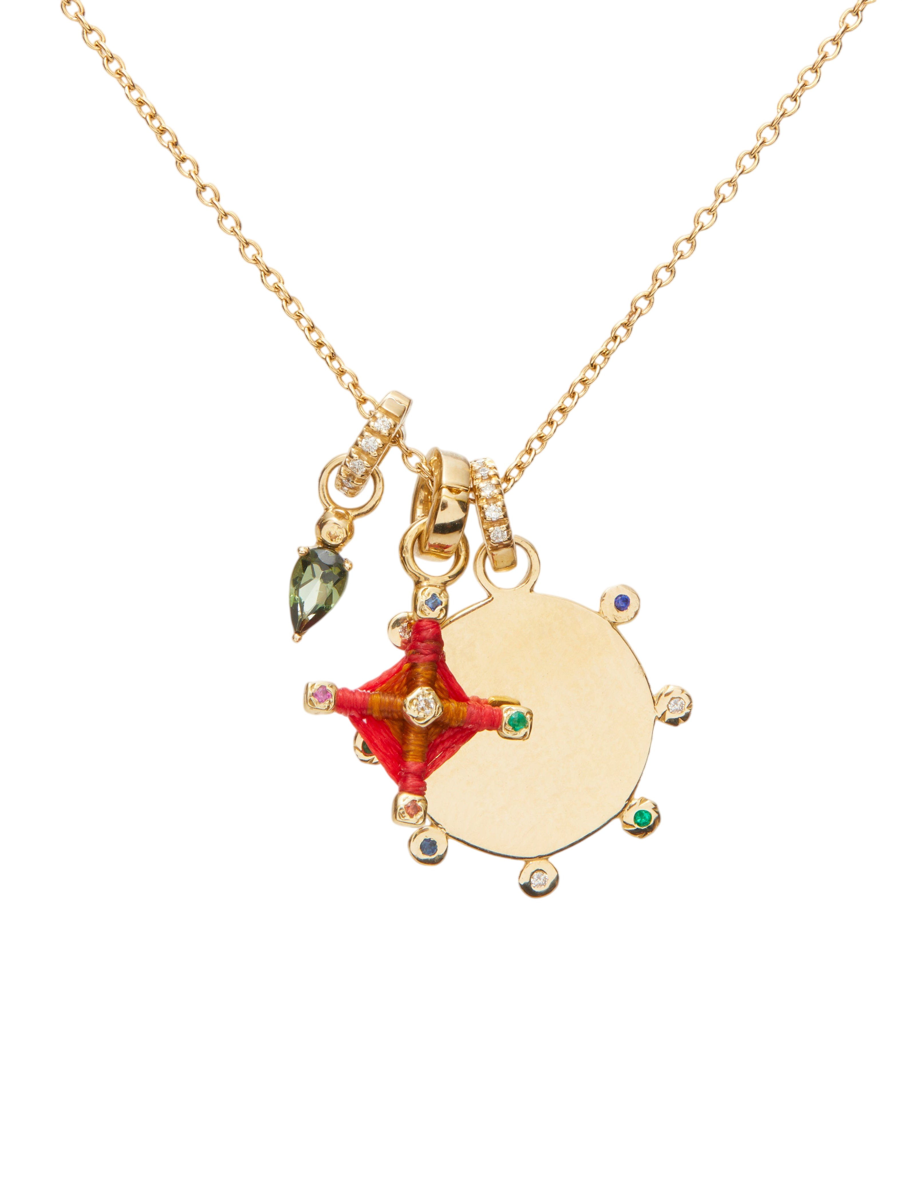 Plain Chain Necklace in Gold photo