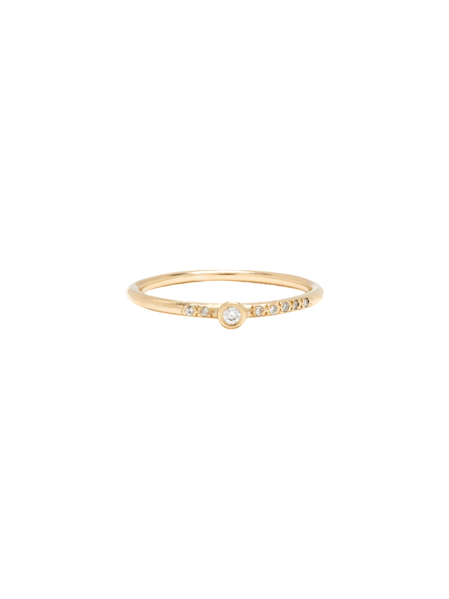 Diamond dot stack band by Scosha | Finematter