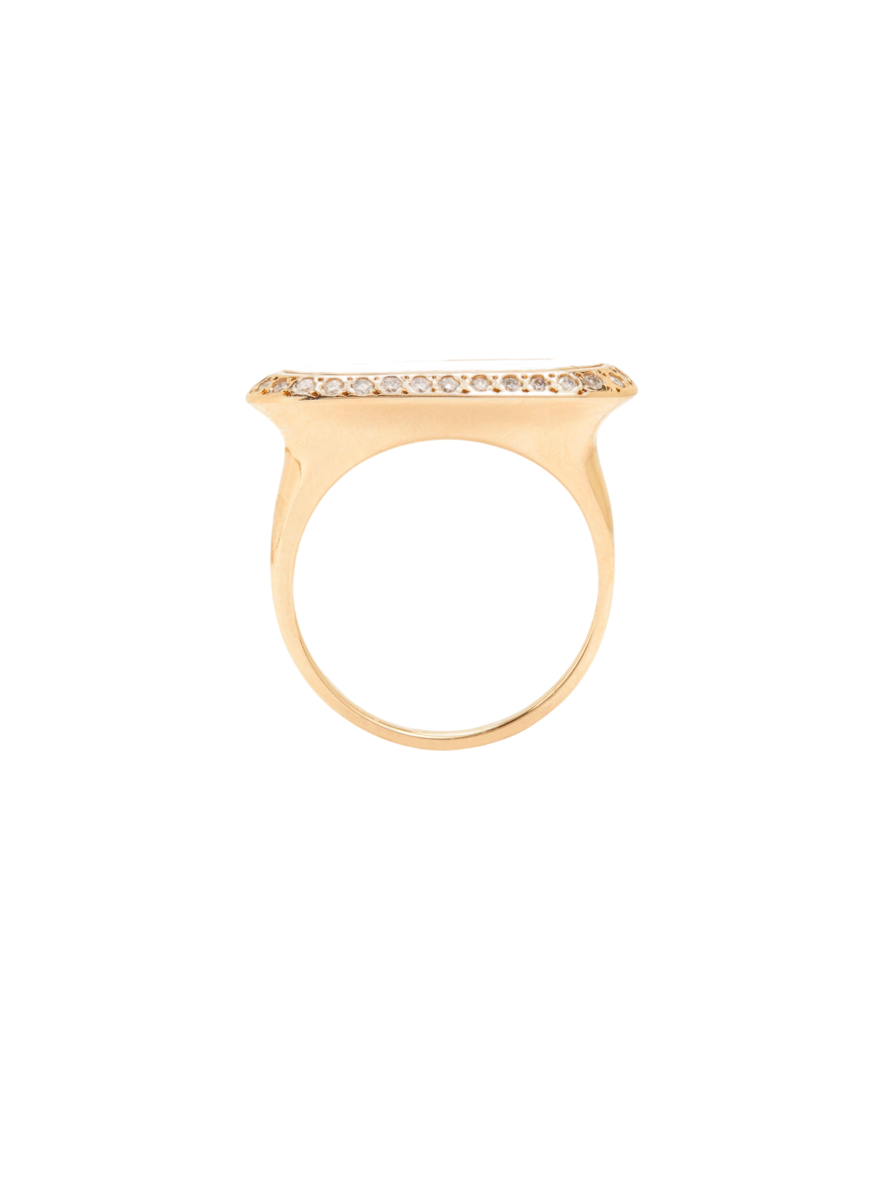 The Simone Signet Ring photo