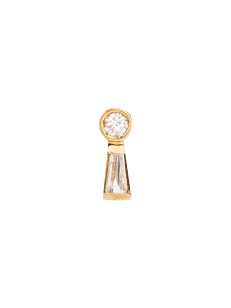 The Diamond Keyhole Stud photo