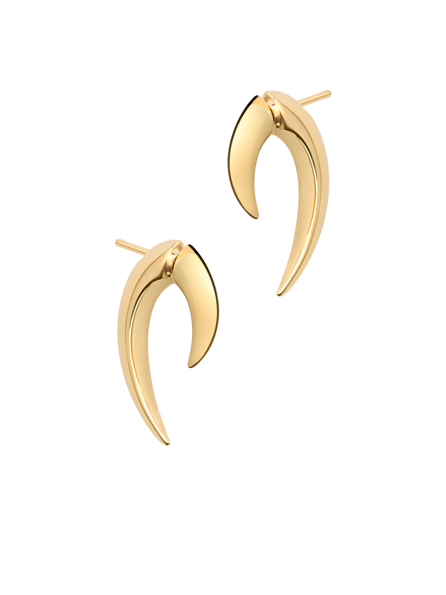 Shaun Leane Sabre Deco Talon earrings - Gold