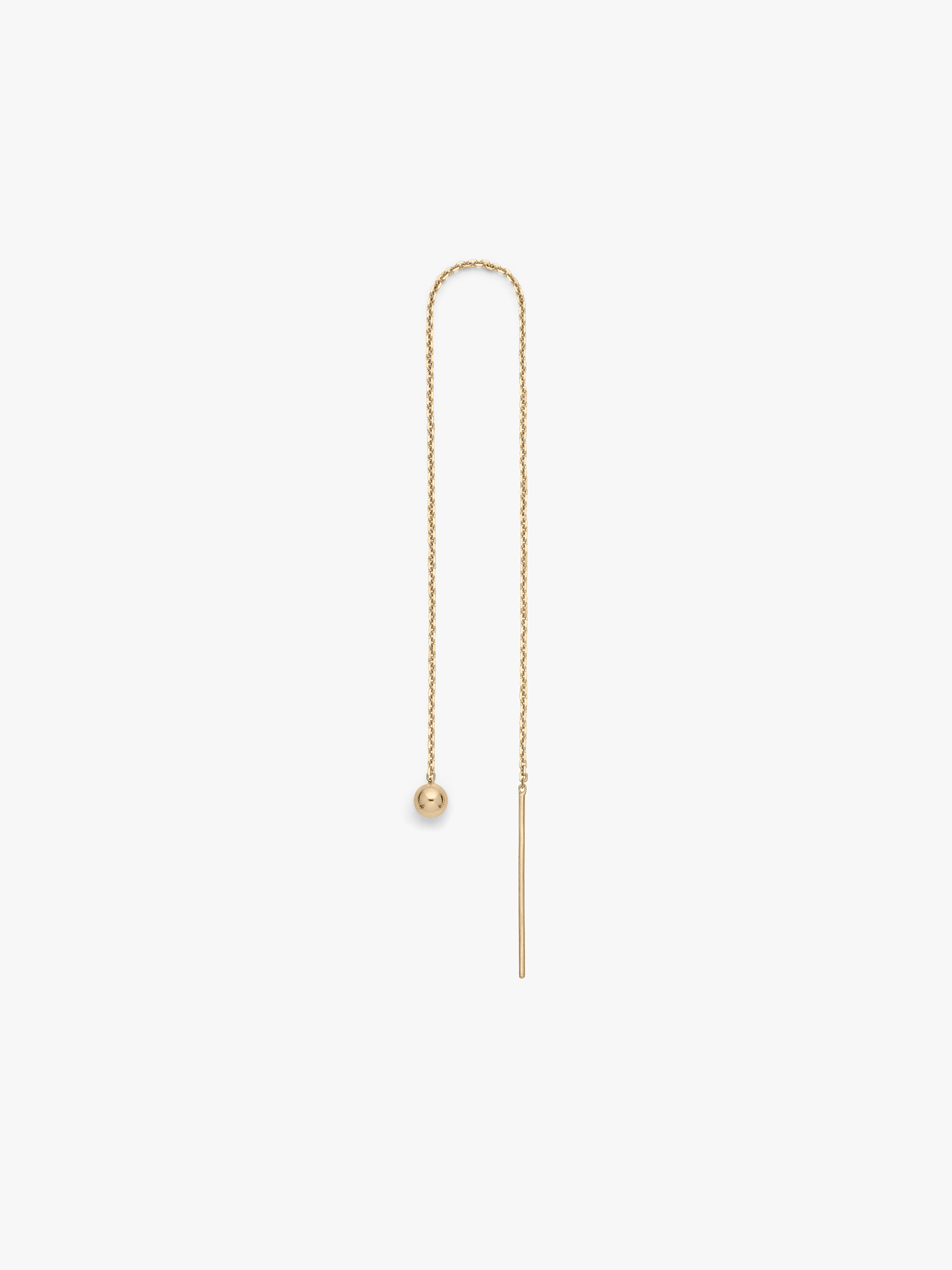 Ebon chain earring