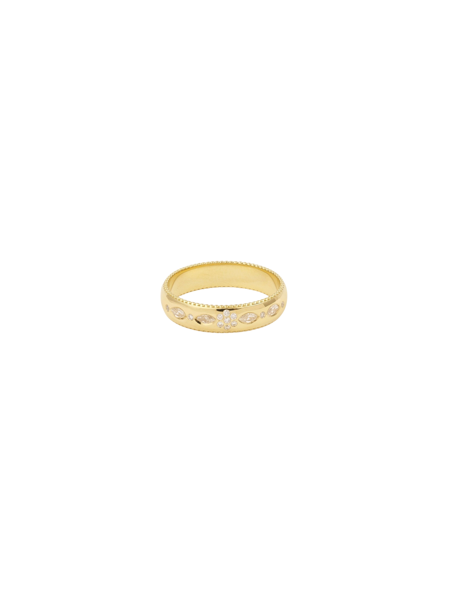 Miniflower Love Ring 4 Full Diamond