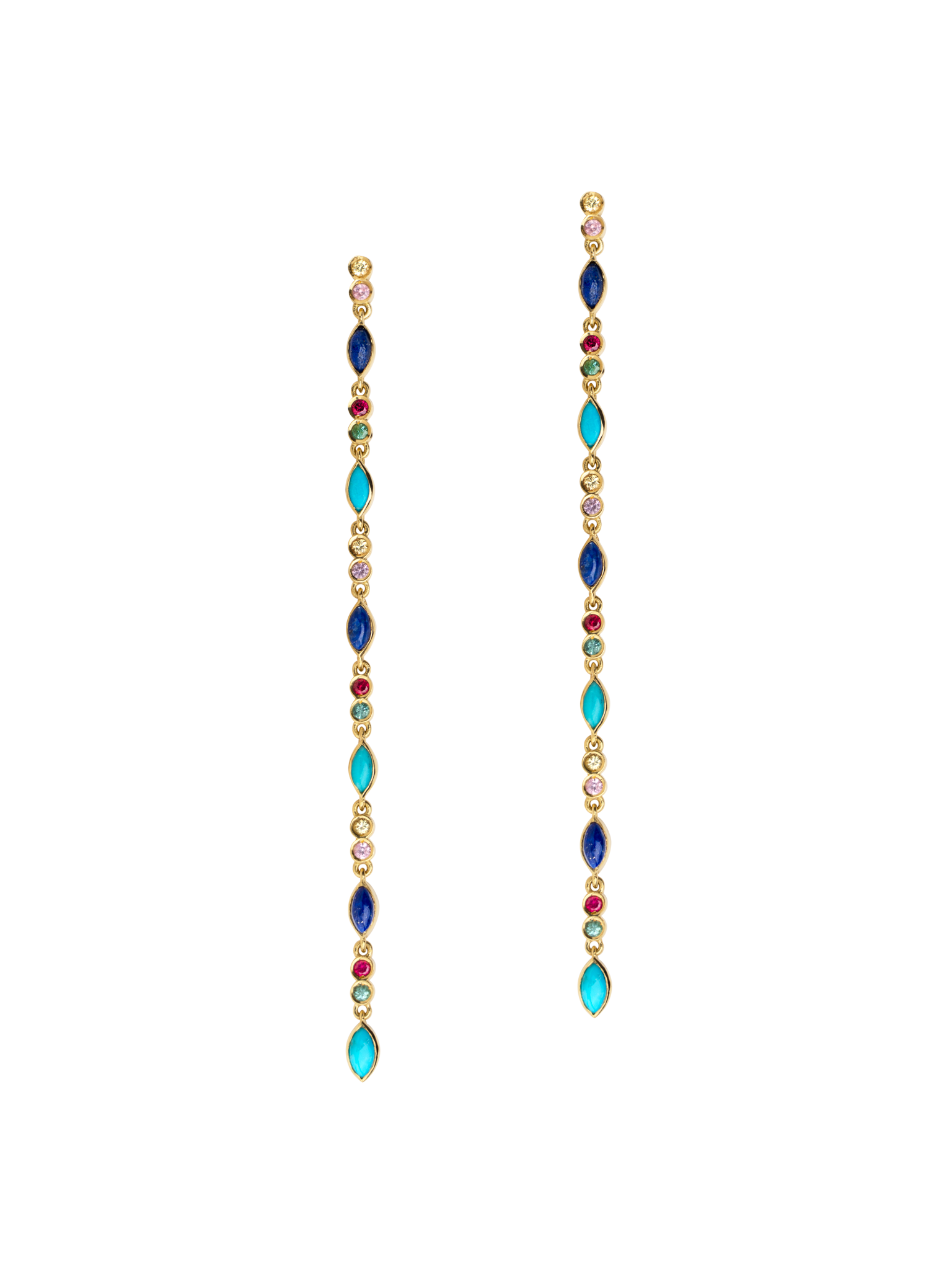 Gaia earrings 3 multicolour