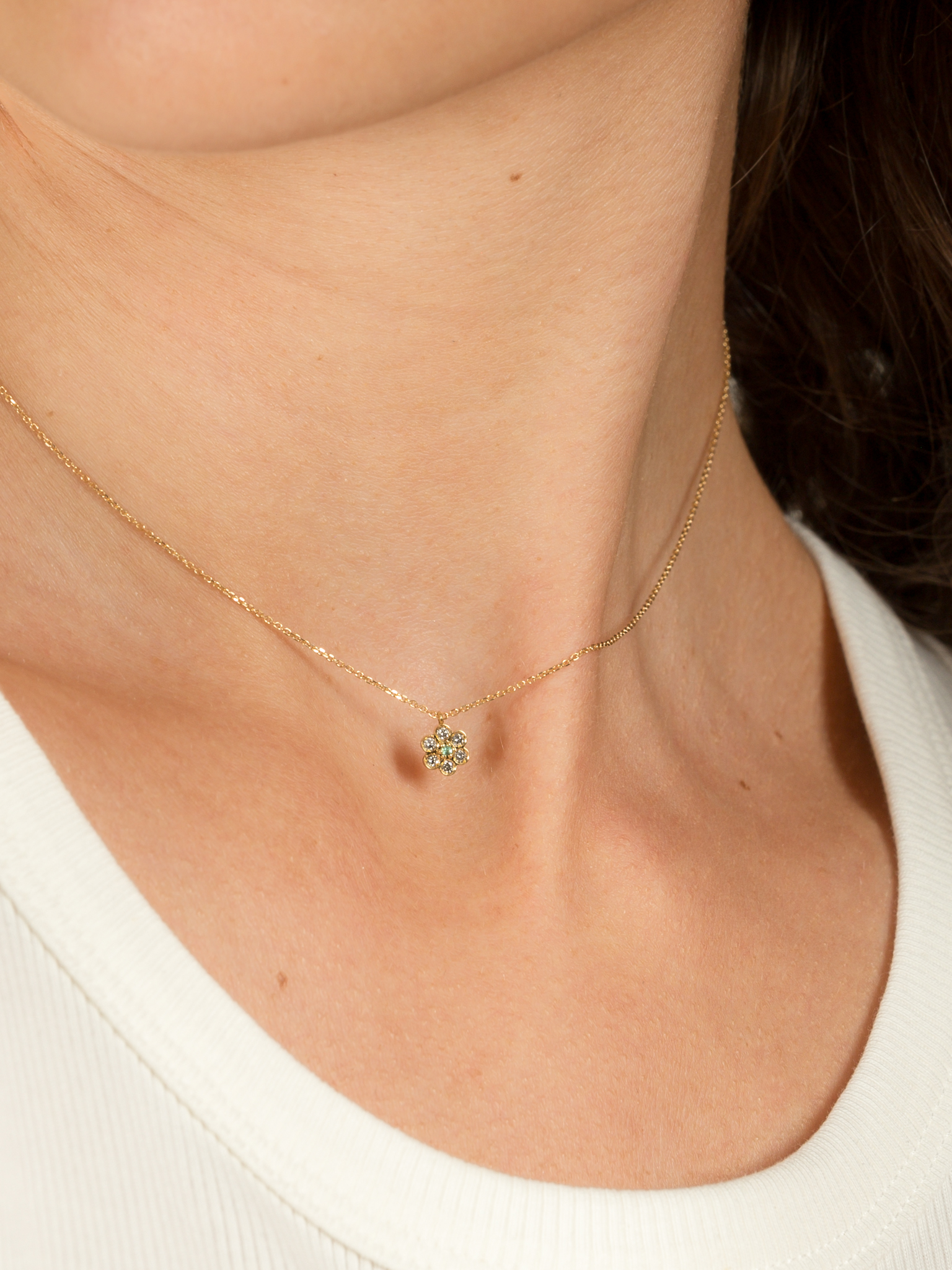 Miniflower necklace 1 mist