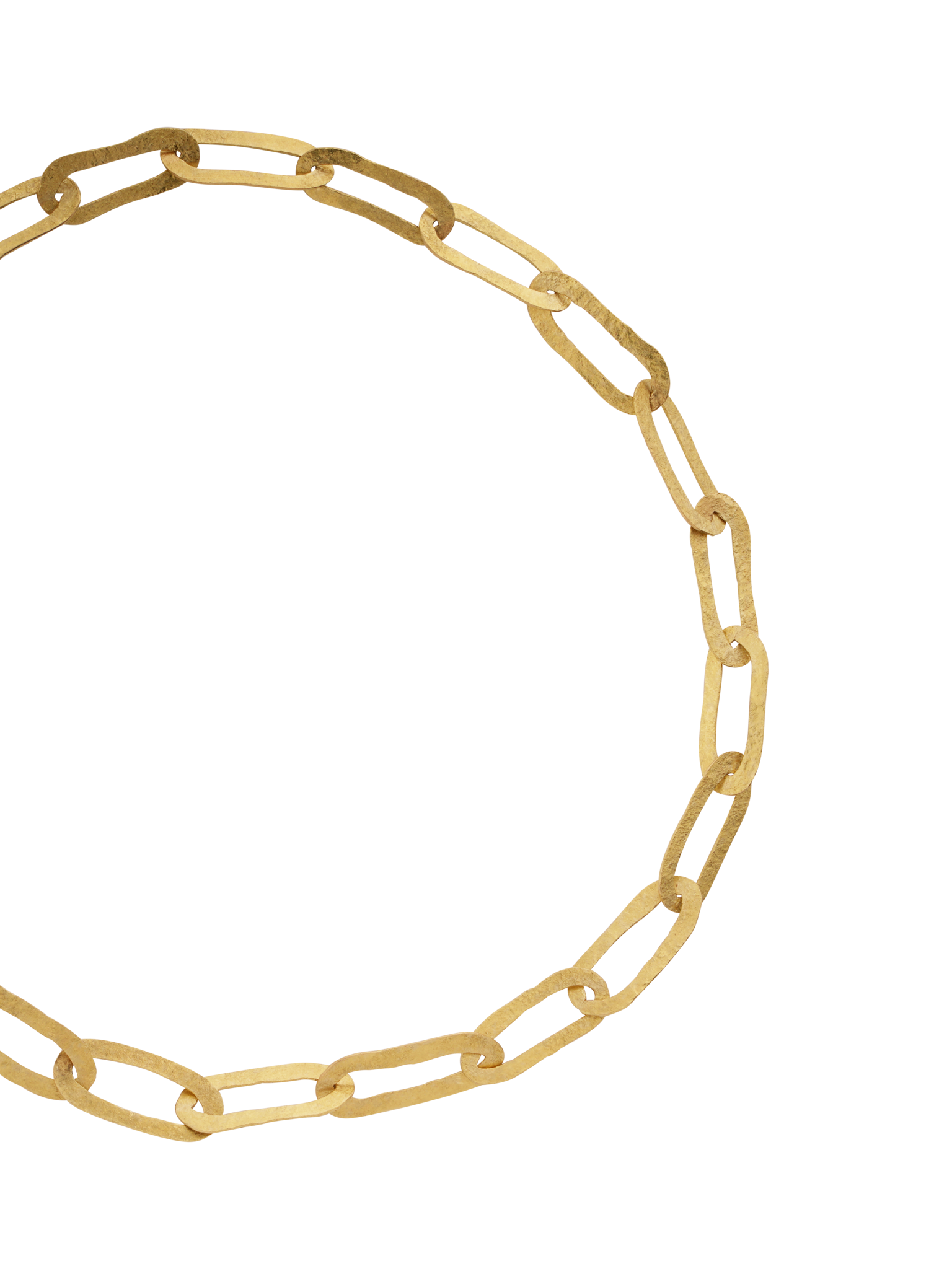 Thin link chain bracelet