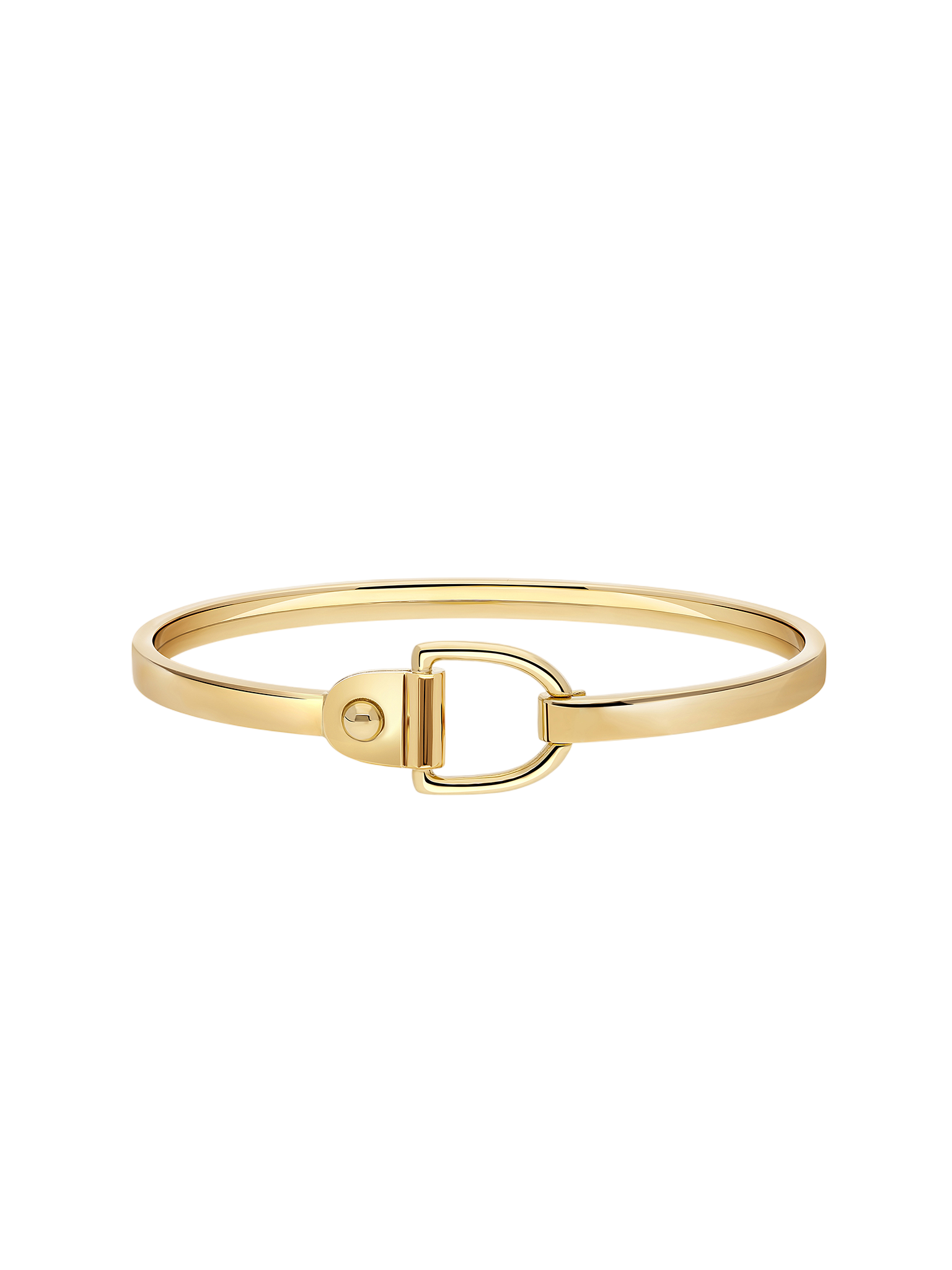 Bangle rivet mm 18k yellow gold