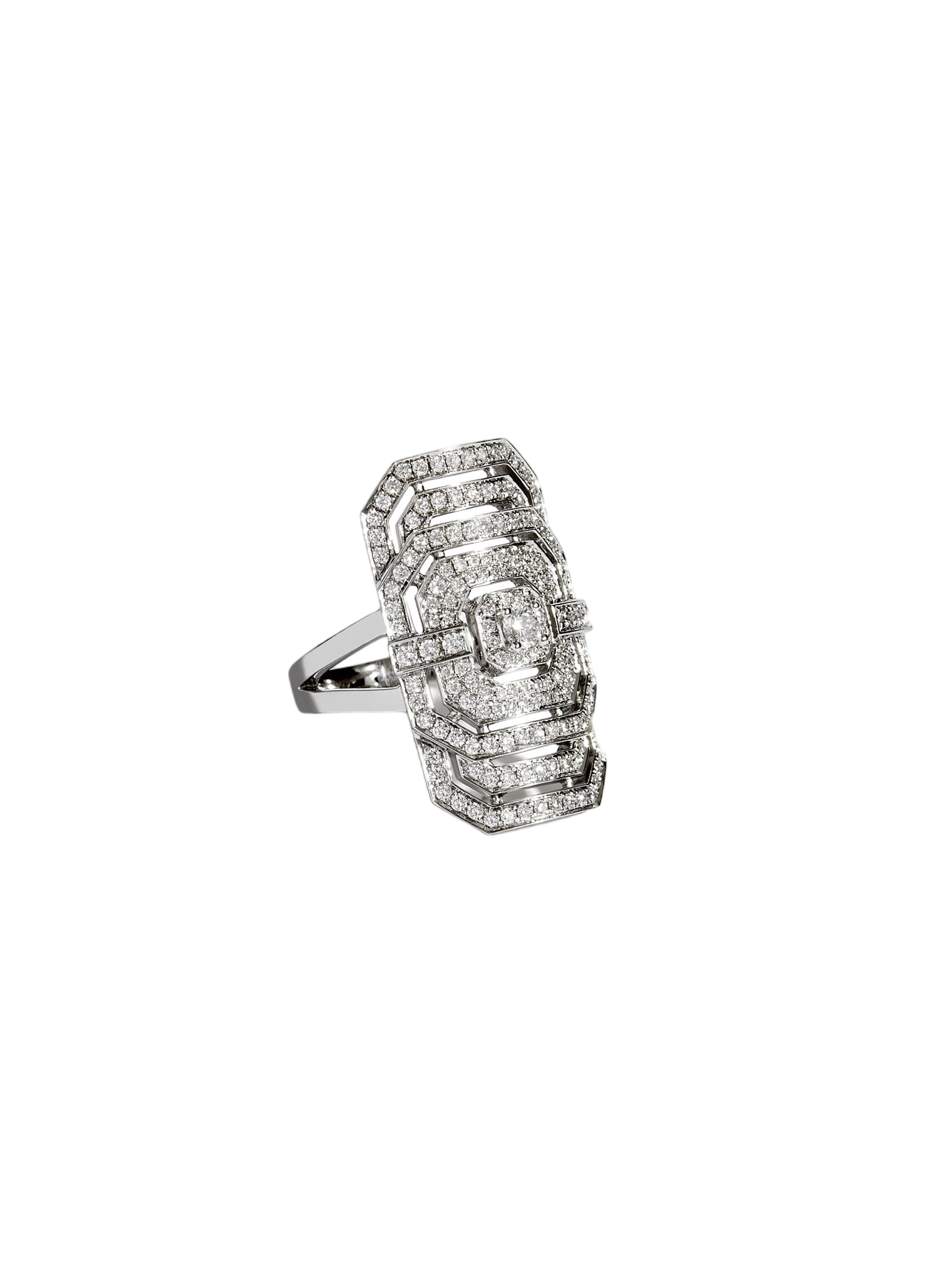 Ring my way diamonds & silver